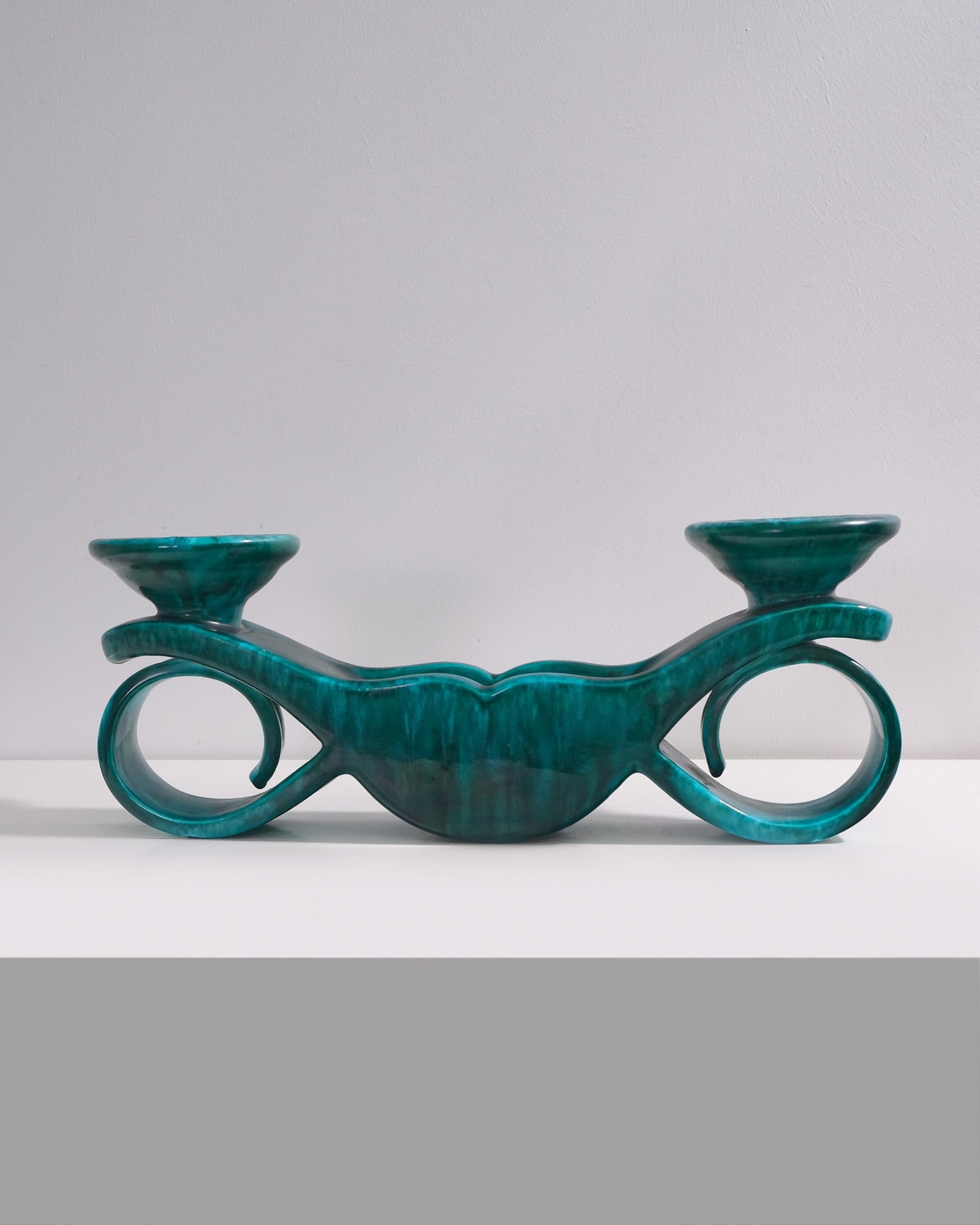 Vallauris, Giraud Twin Candelabrum