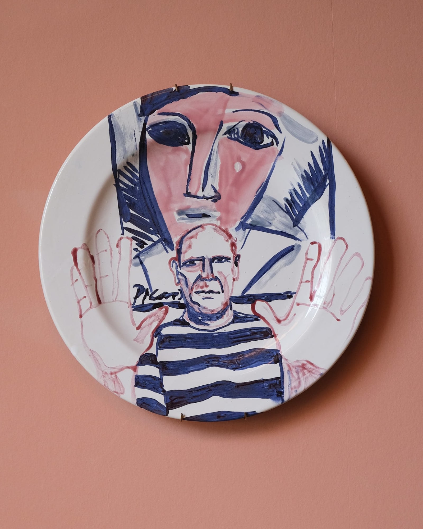 Gavin Houghton, 'Picasso' plate