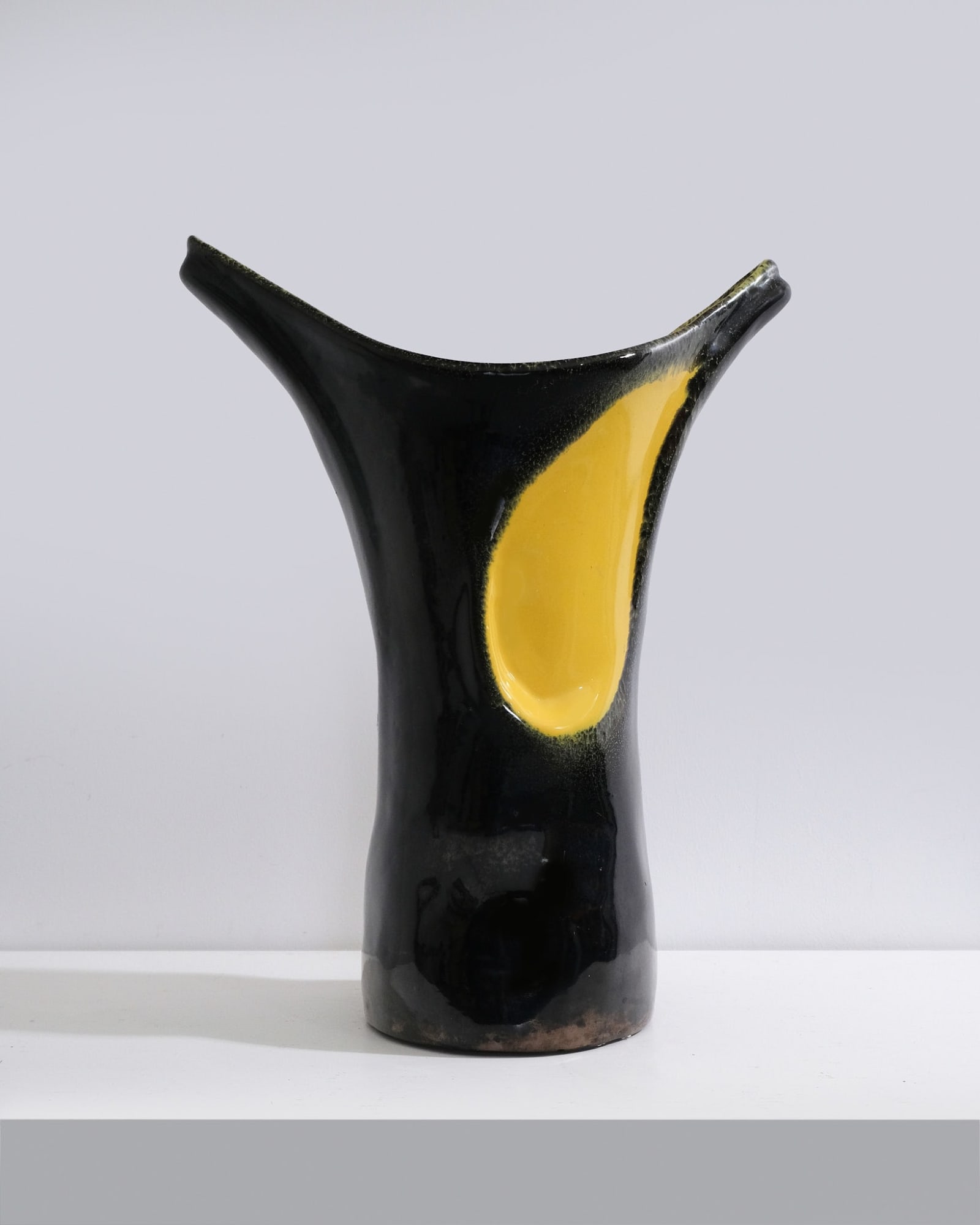 Vallauris, Fluted Vase