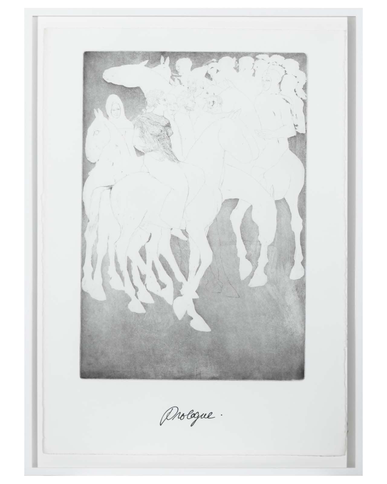 Elisabeth Frink, The Canterbury Tales: Prologue