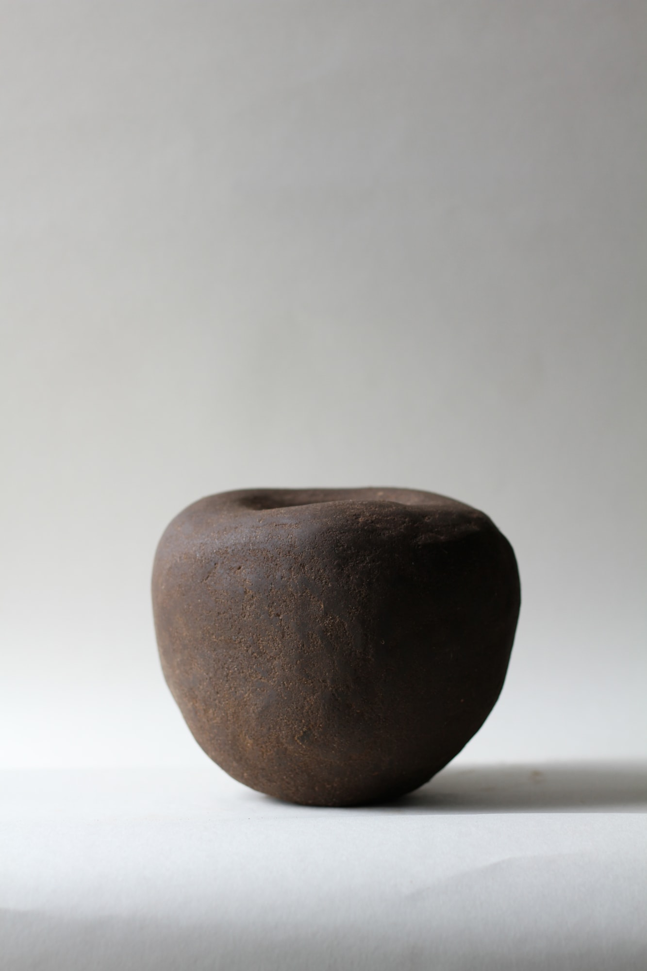 Wondering People, Gabriella Rhodes, Carved Soil Bowl, 2023