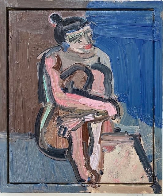 Luke Hannam, Seated Woman, 2023