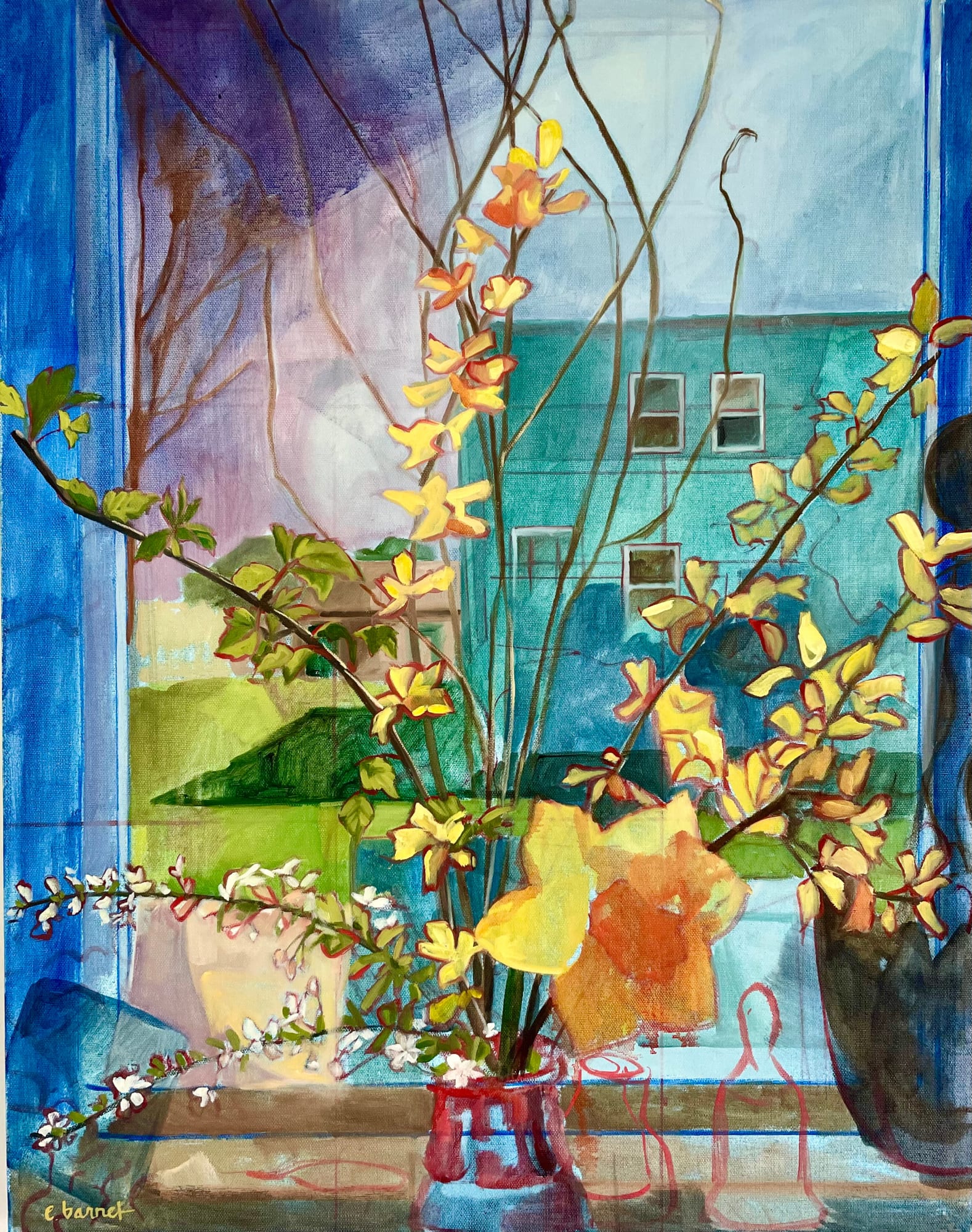 Ellie Barnet, Awaiting The Bloom , 2022