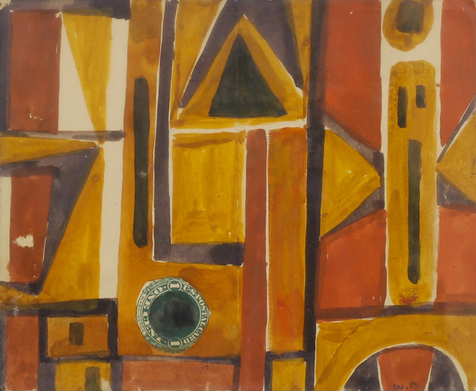 Will Barnet, Untitled , 1954-1959