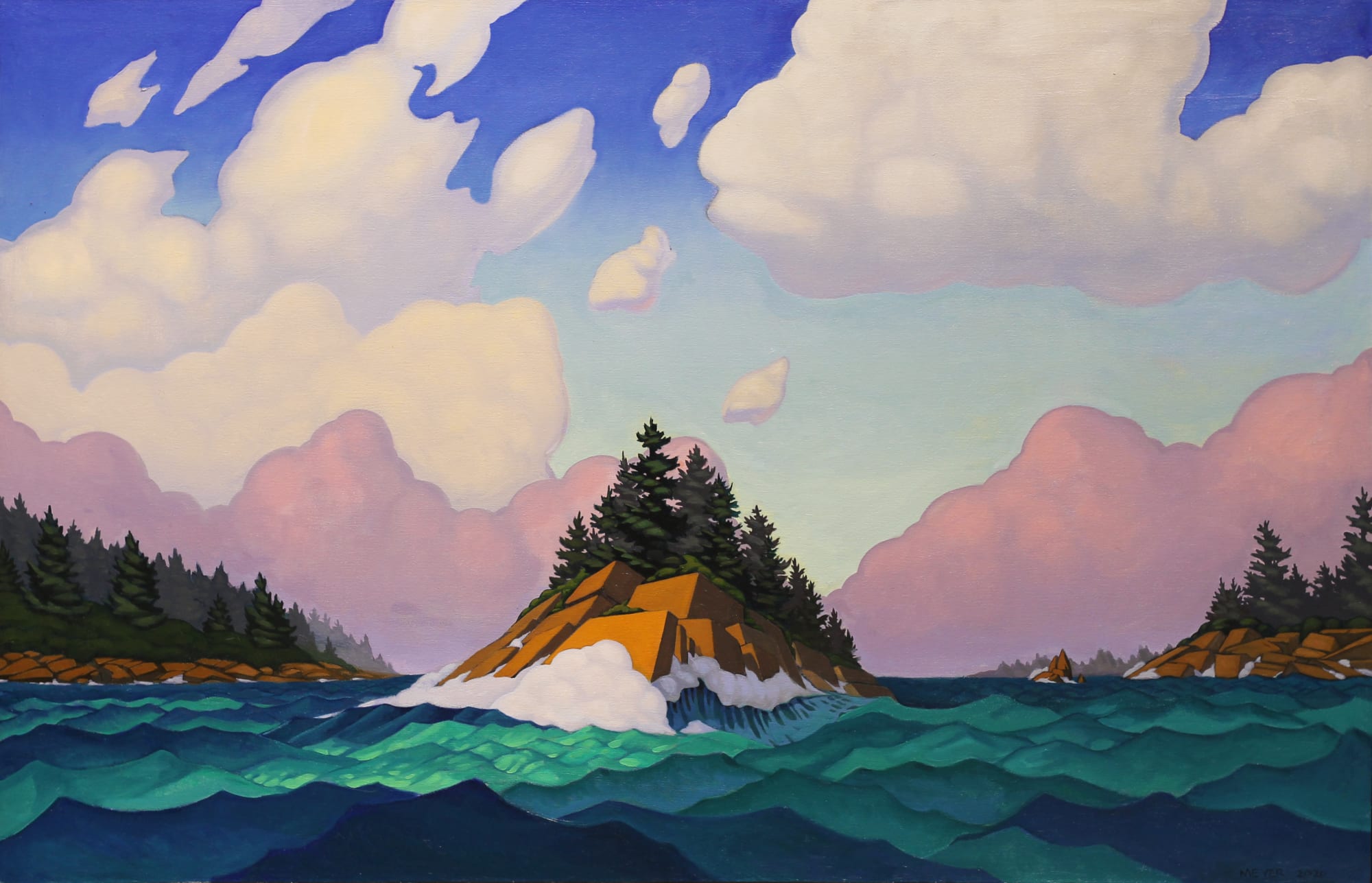 Nathaniel Meyer, Armogan Bay