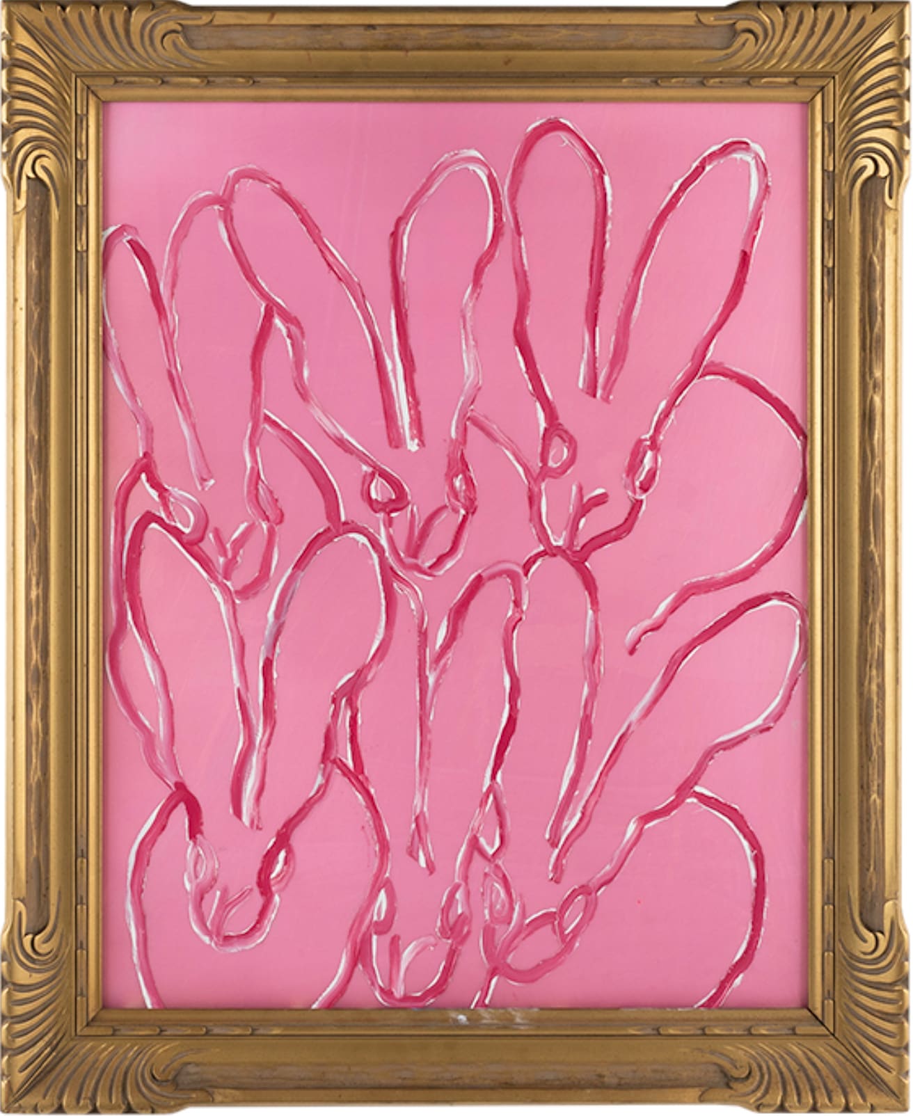 Hunt Slonem, In The Pink, 2019