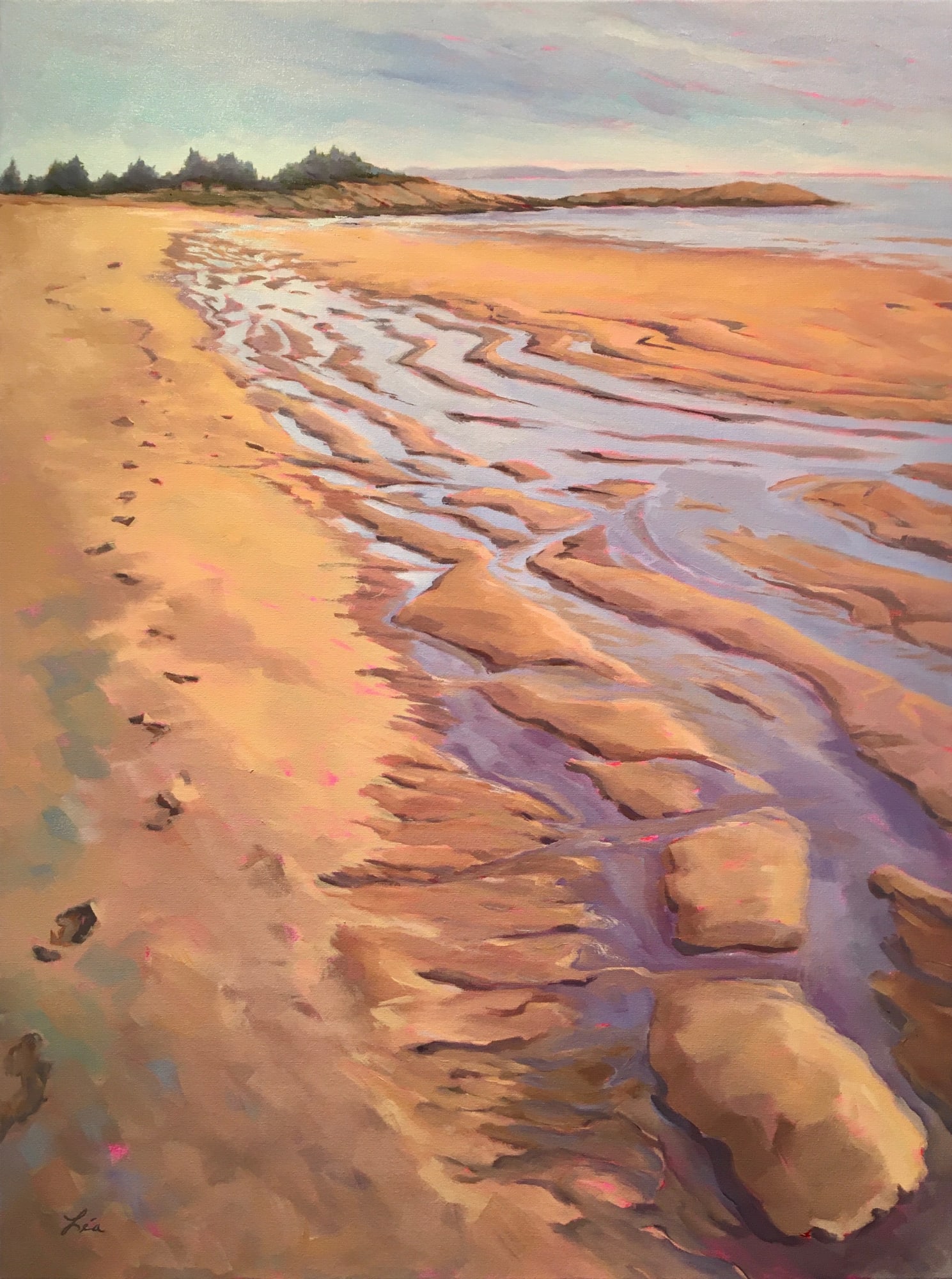 Lea Peterson, Beach Walk