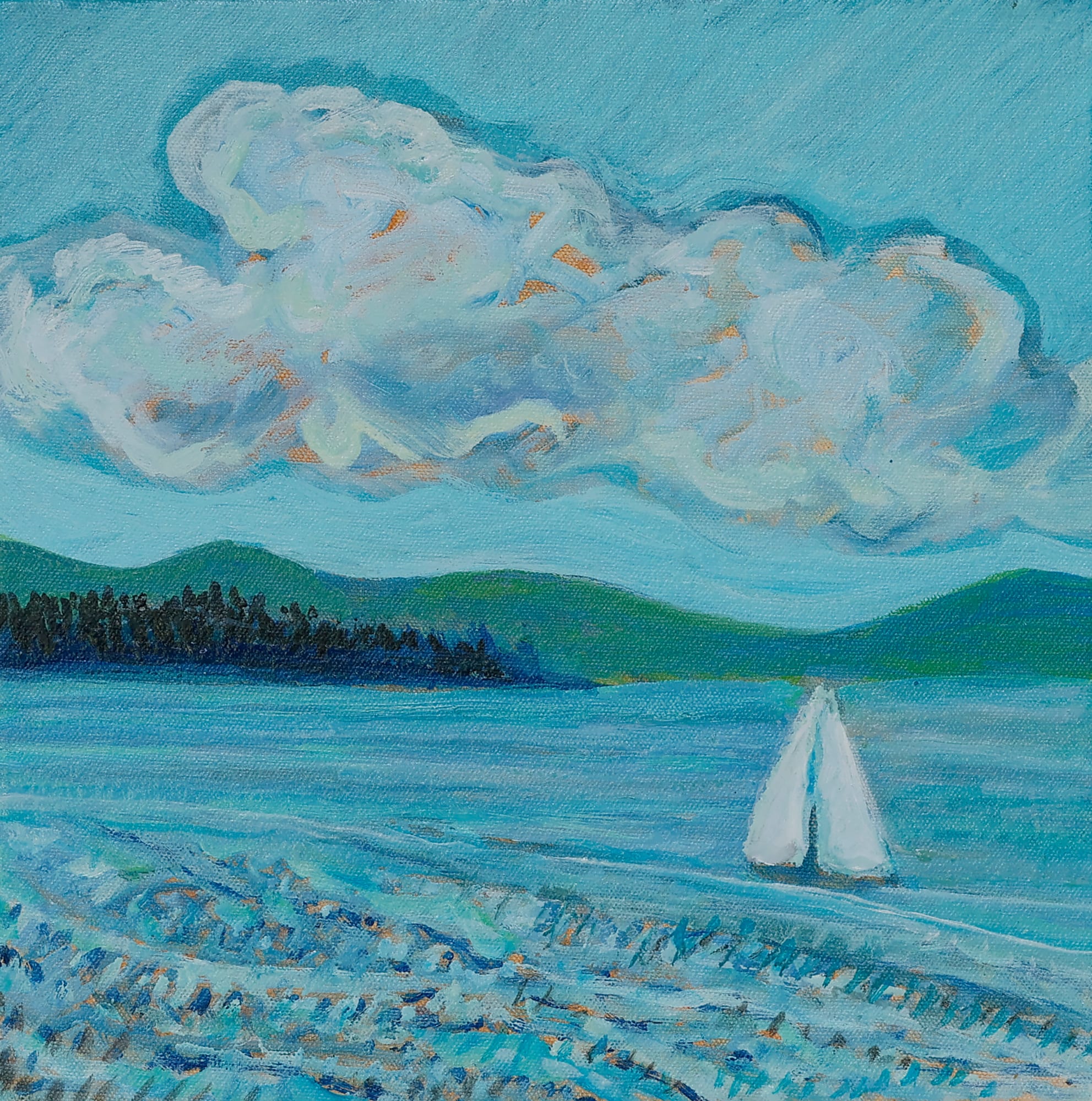 Brita Holmquist, Clouds of Contentment