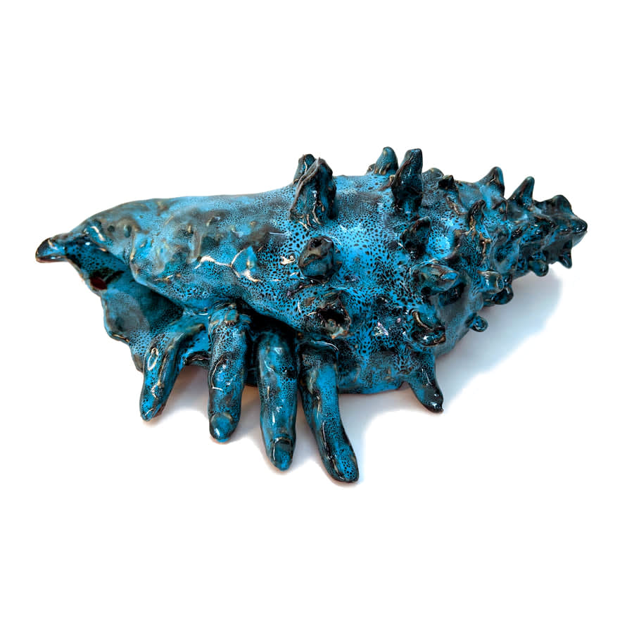 Valerie Hegarty, Ophelia Rising (Blue)