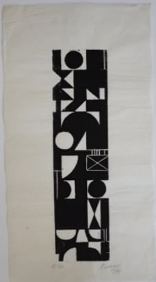 Jorge Riveros, Anthropomorphe Figur I, 1971