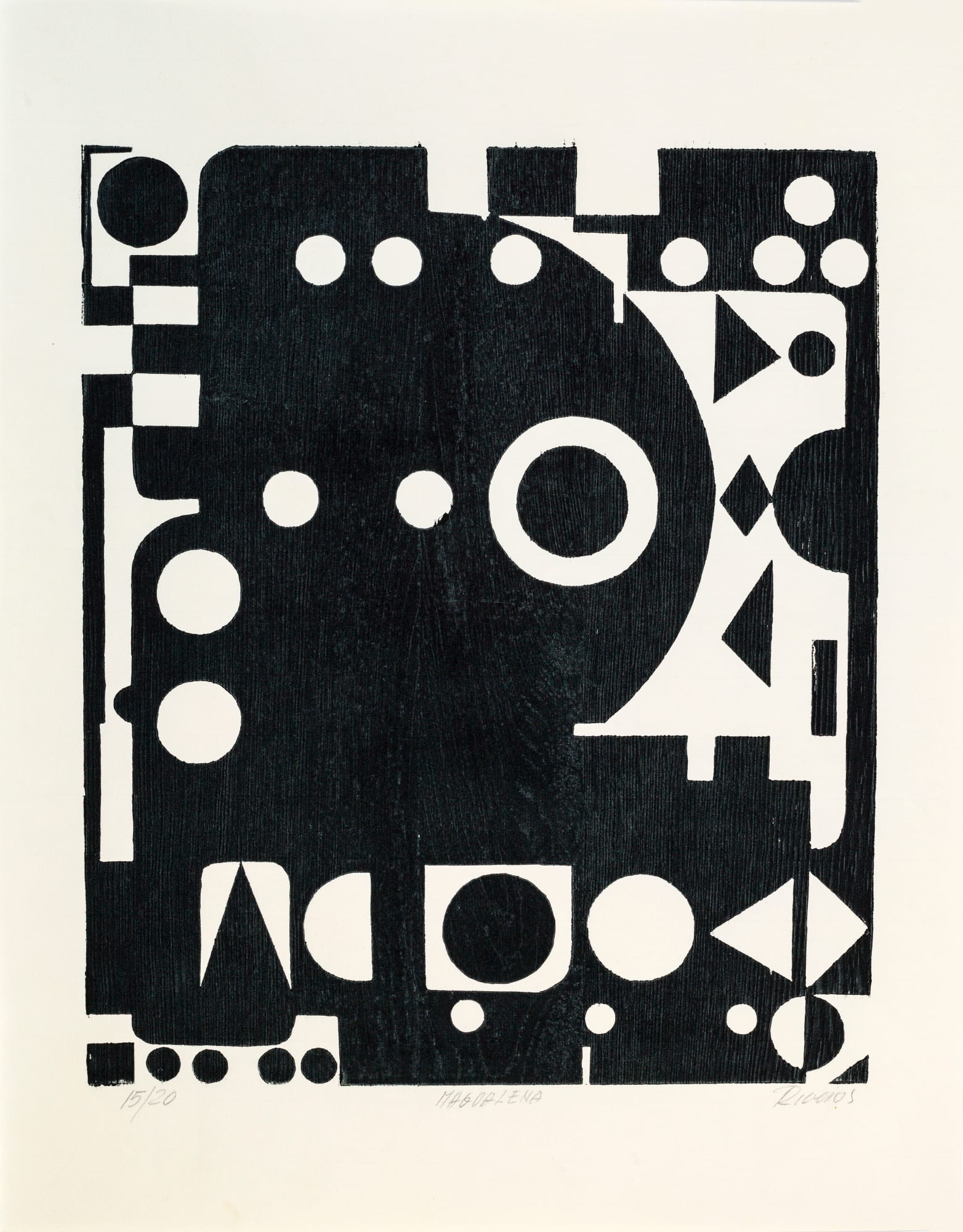 Jorge Riveros, Magdalena, 1973