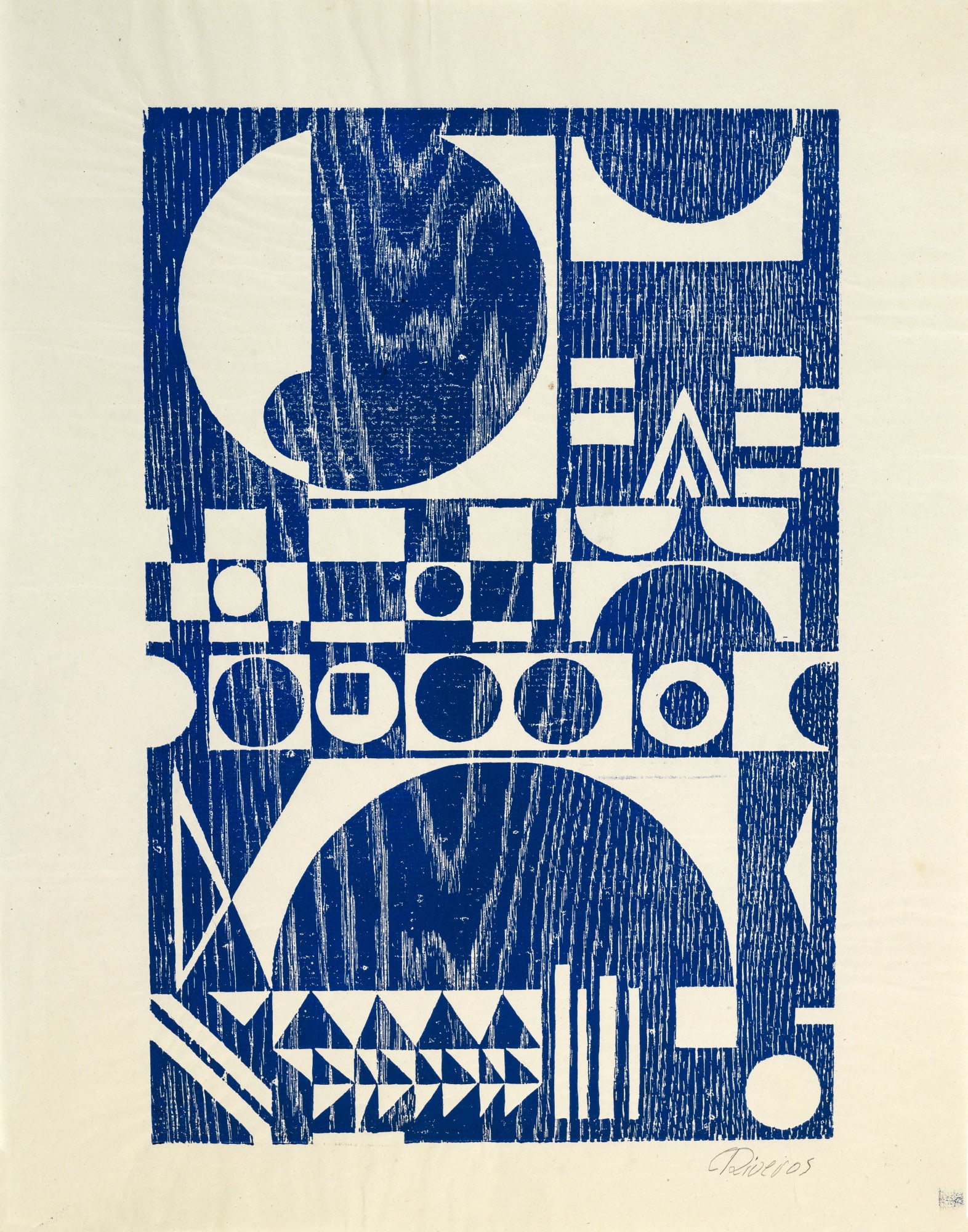 Jorge Riveros, Indianisches Spiel, 1973