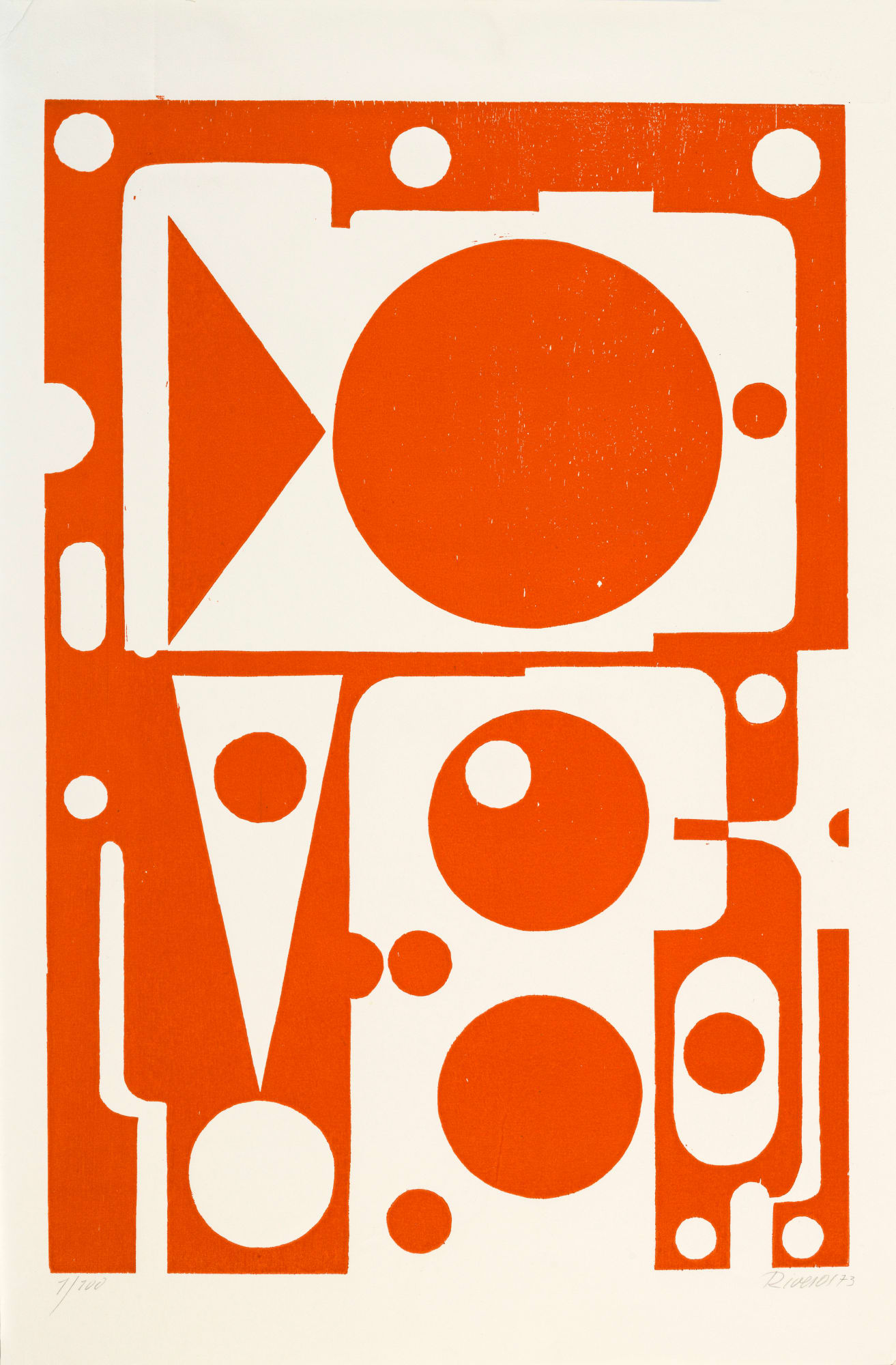 Jorge Riveros, Untitled, 1973