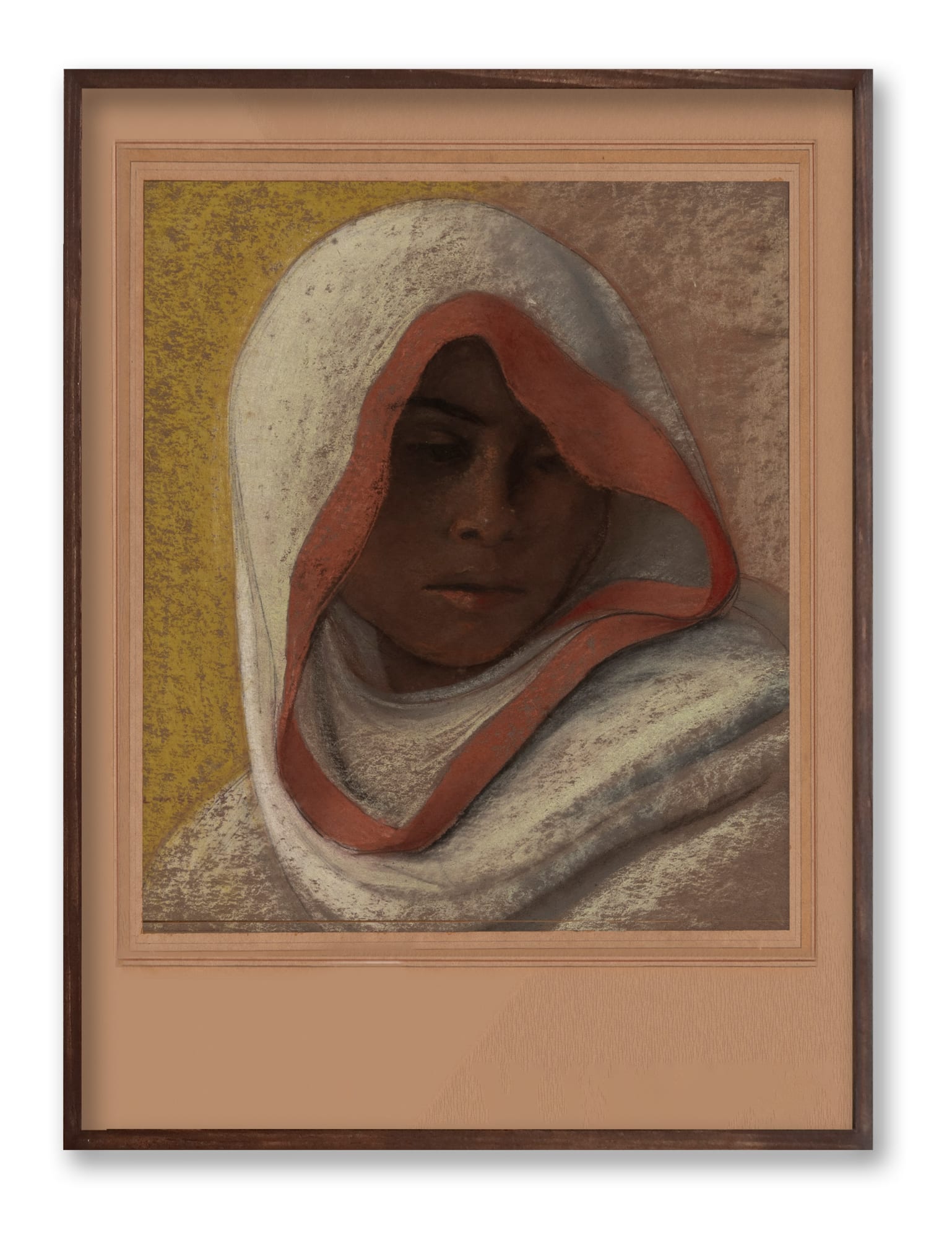 Lalit Mohan Sen, Woman with a Veil, 1937