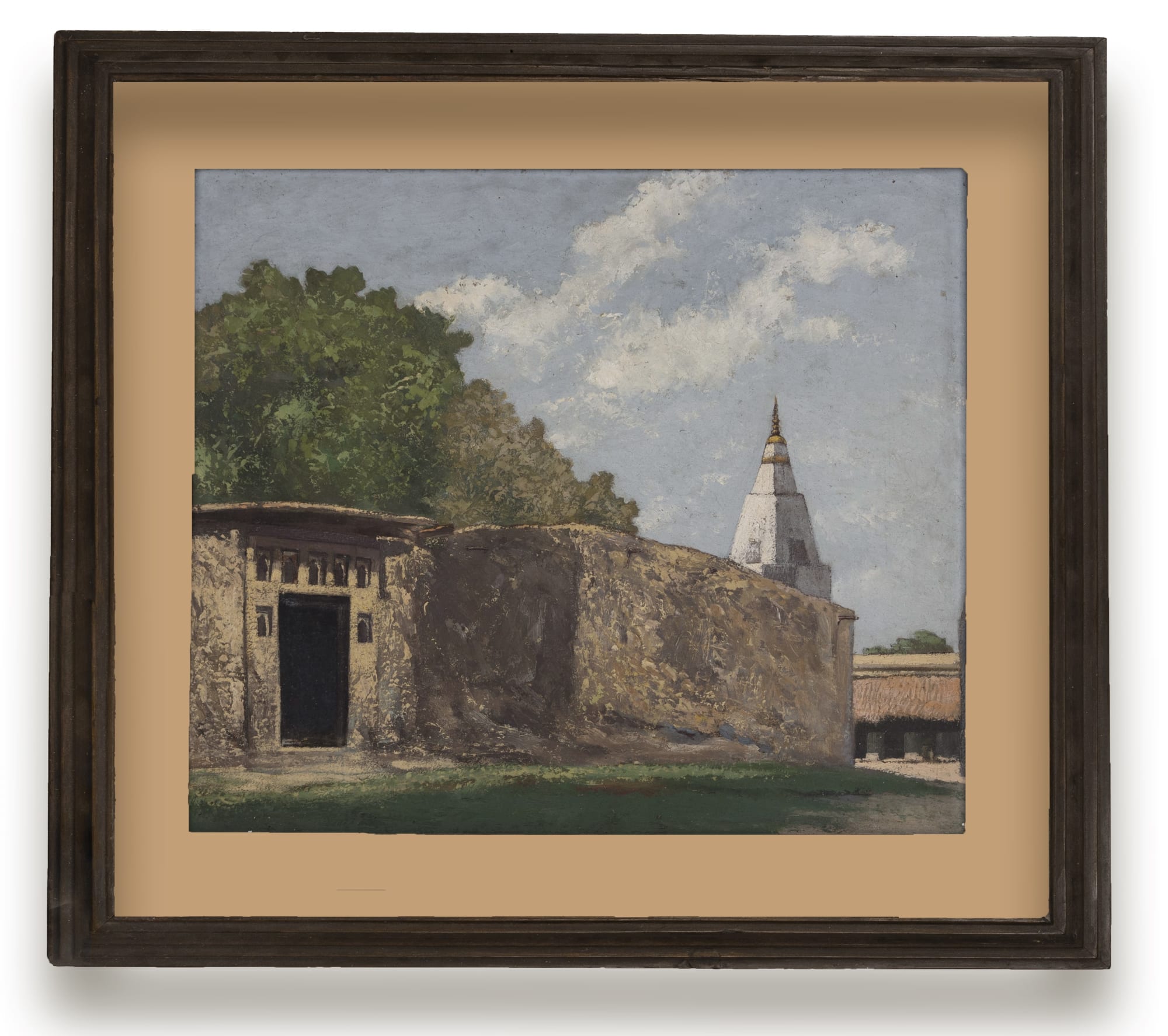 Lalit Mohan Sen, The Temple Corner, c.1940s