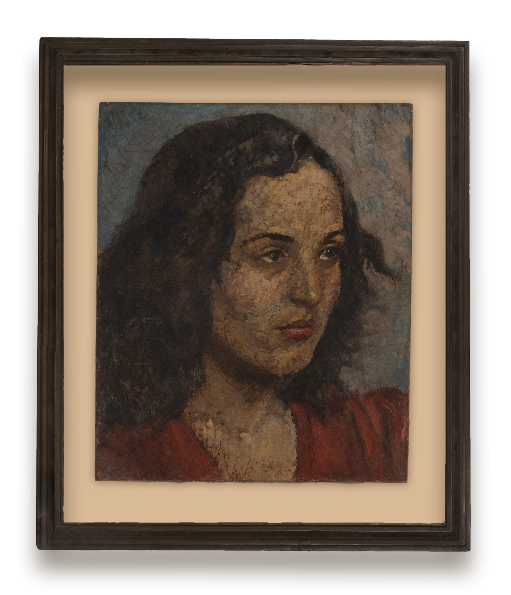 Lalit Mohan Sen, Portrait of a Young Woman, c.1940s
