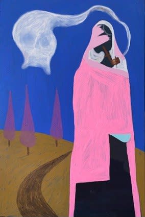 Thomas Mau, Old Man Telling Stories , 2022