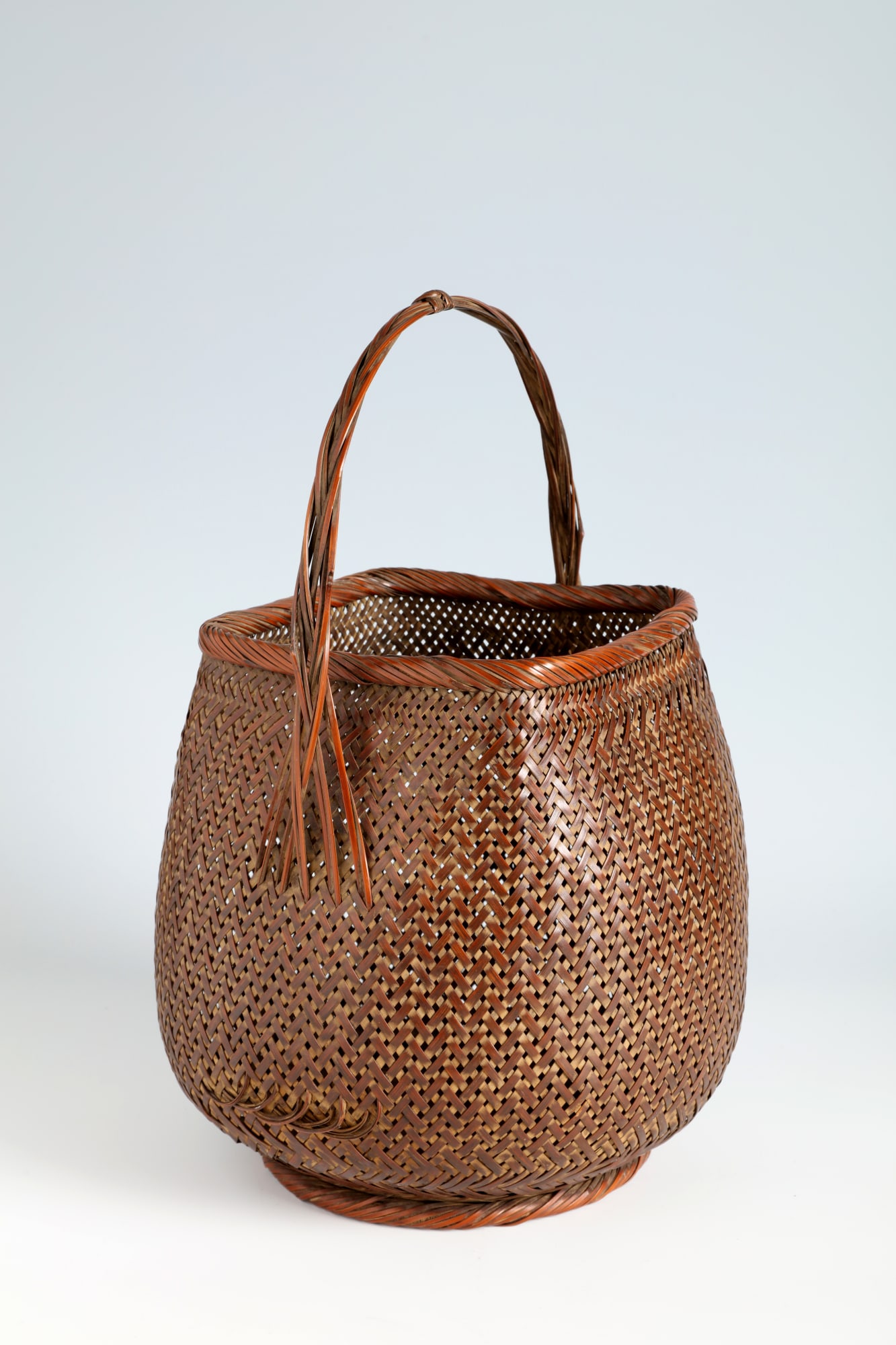 Maeda Tounsai, Handled Flower Basket, 1930s