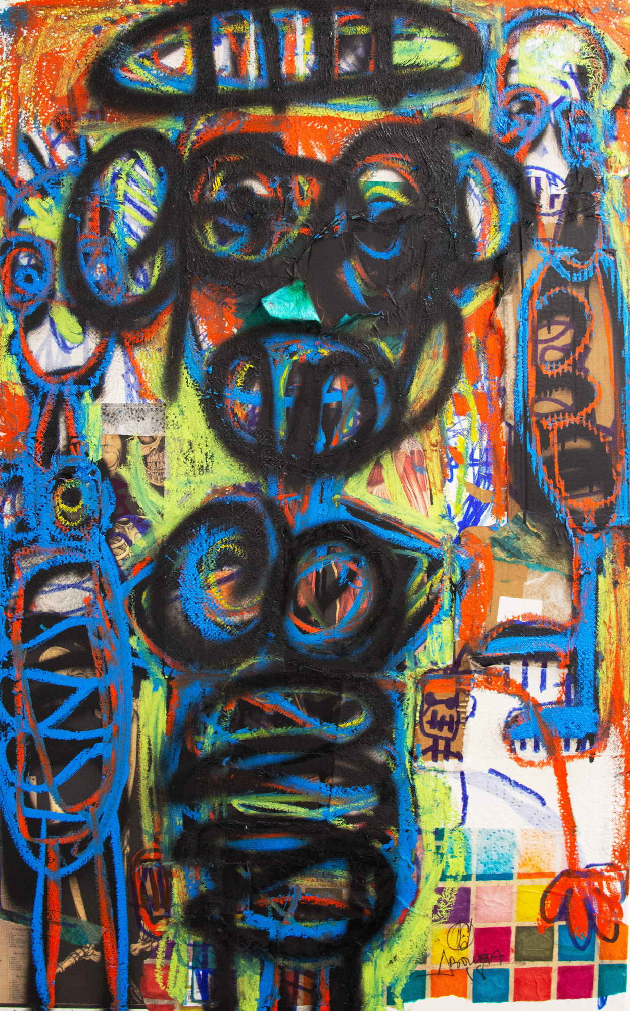 Aboudia, Le voyage du héros, 2024