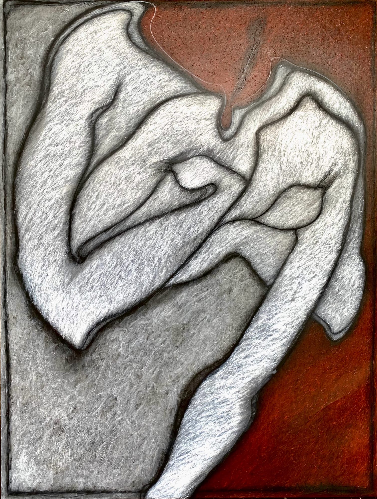 Ruben Rodriguez Martinez, "tierno abrazo" - tender embrace, 2019