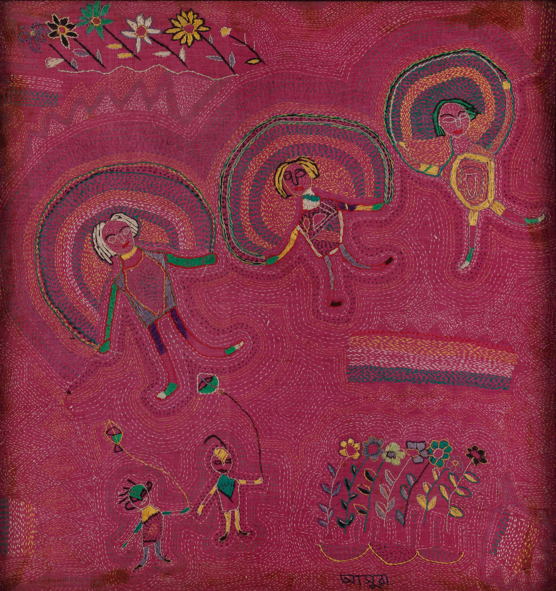 Meera Mukherjee, Untitled (Kantha), c. 1980s