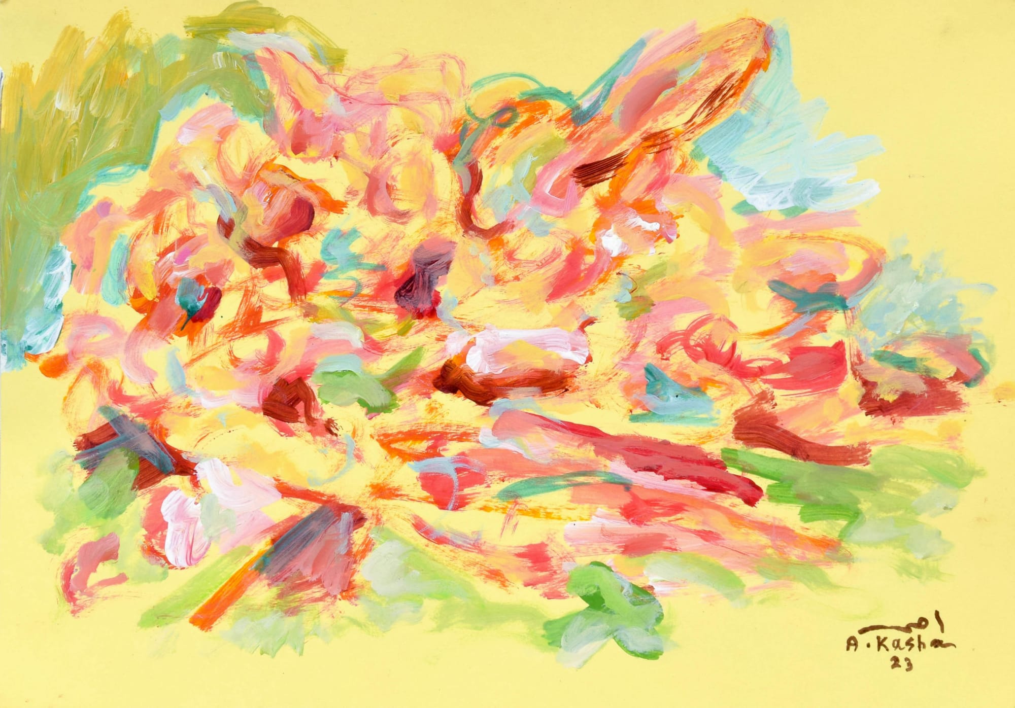 Ahmad Kasha, Untitled, 2023