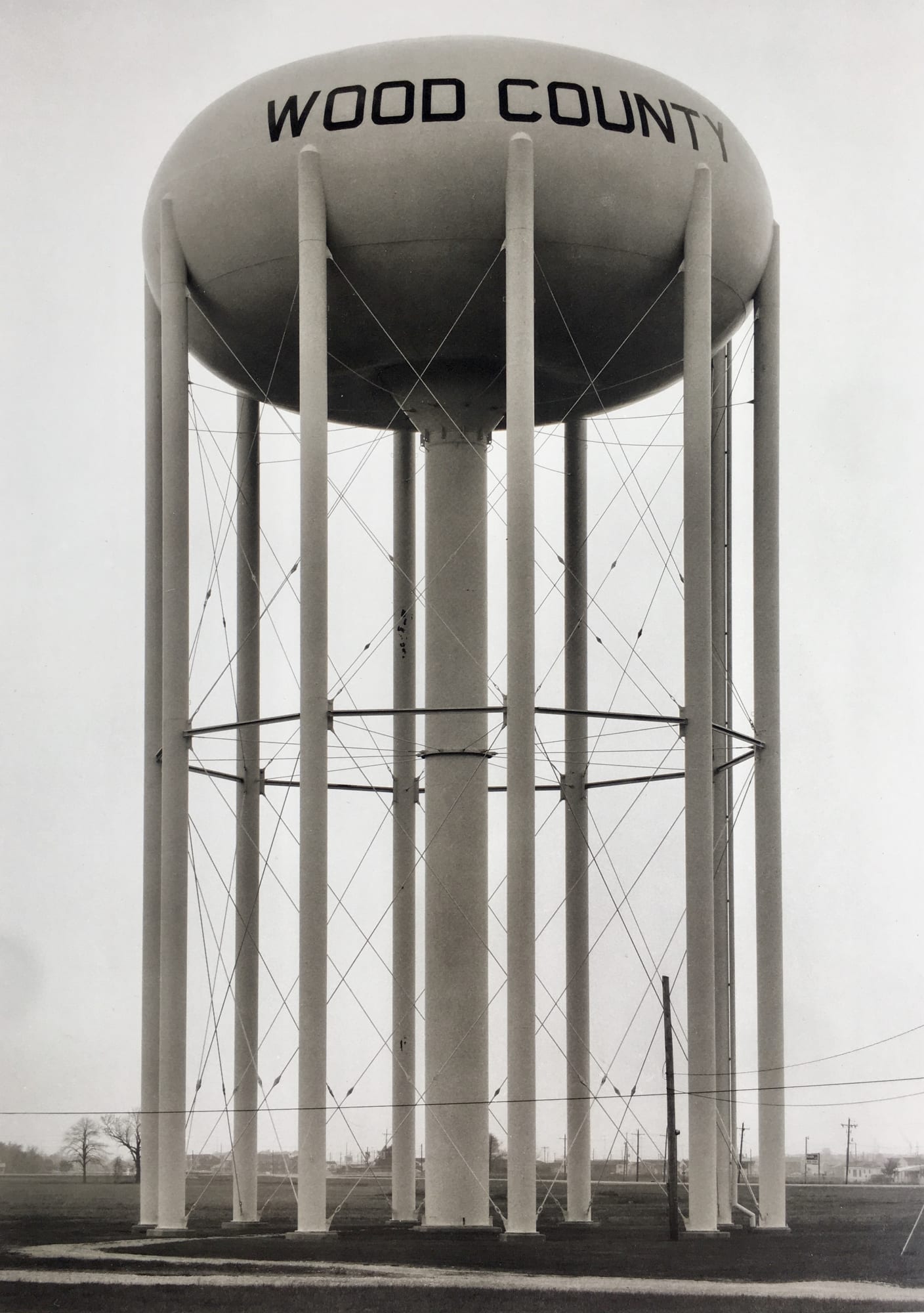 Bernd and Hilla Becher, Water Tower, Toledo, Ohio (1978), 1989