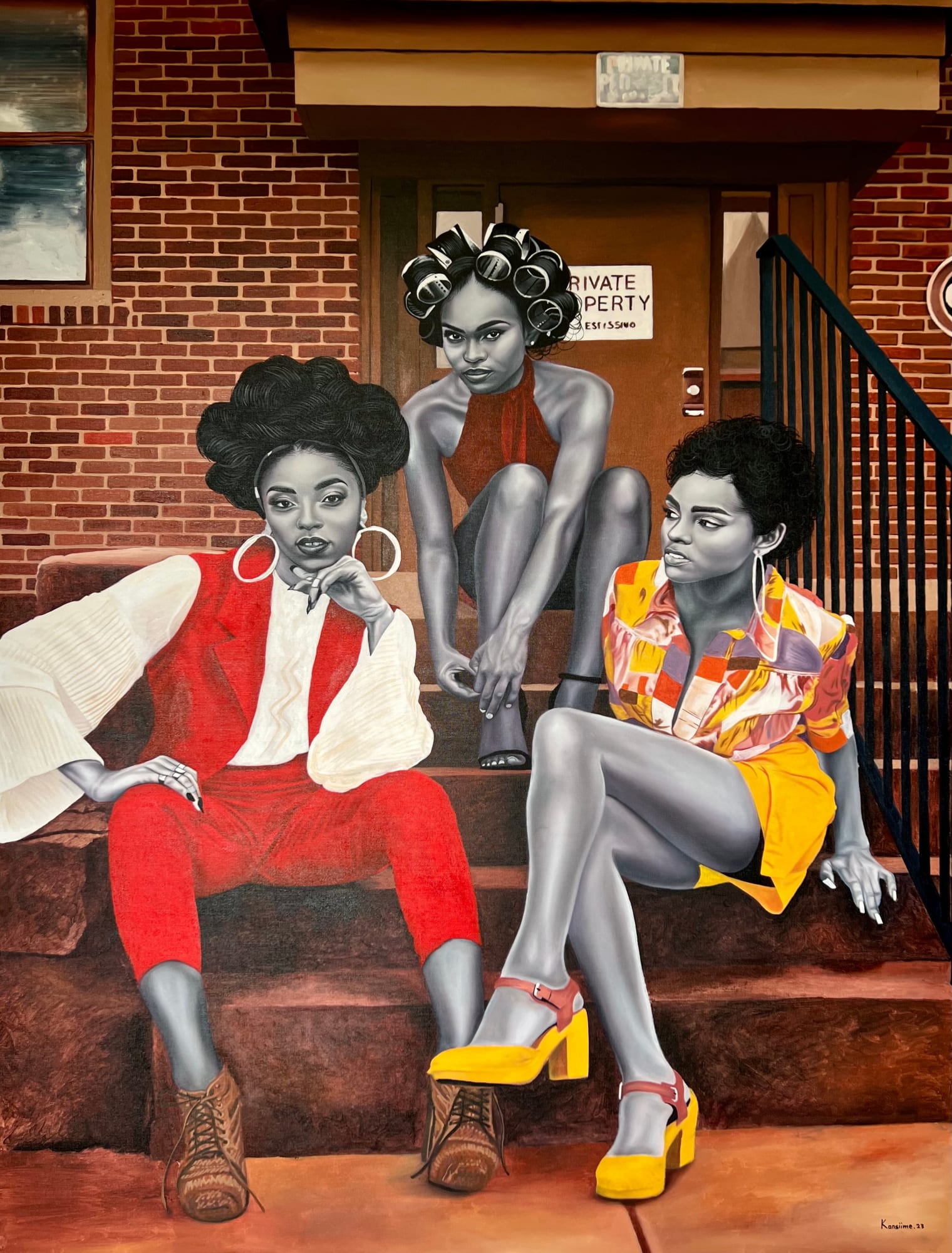 Kansiime Brian Lister, The evolution of self, 2023