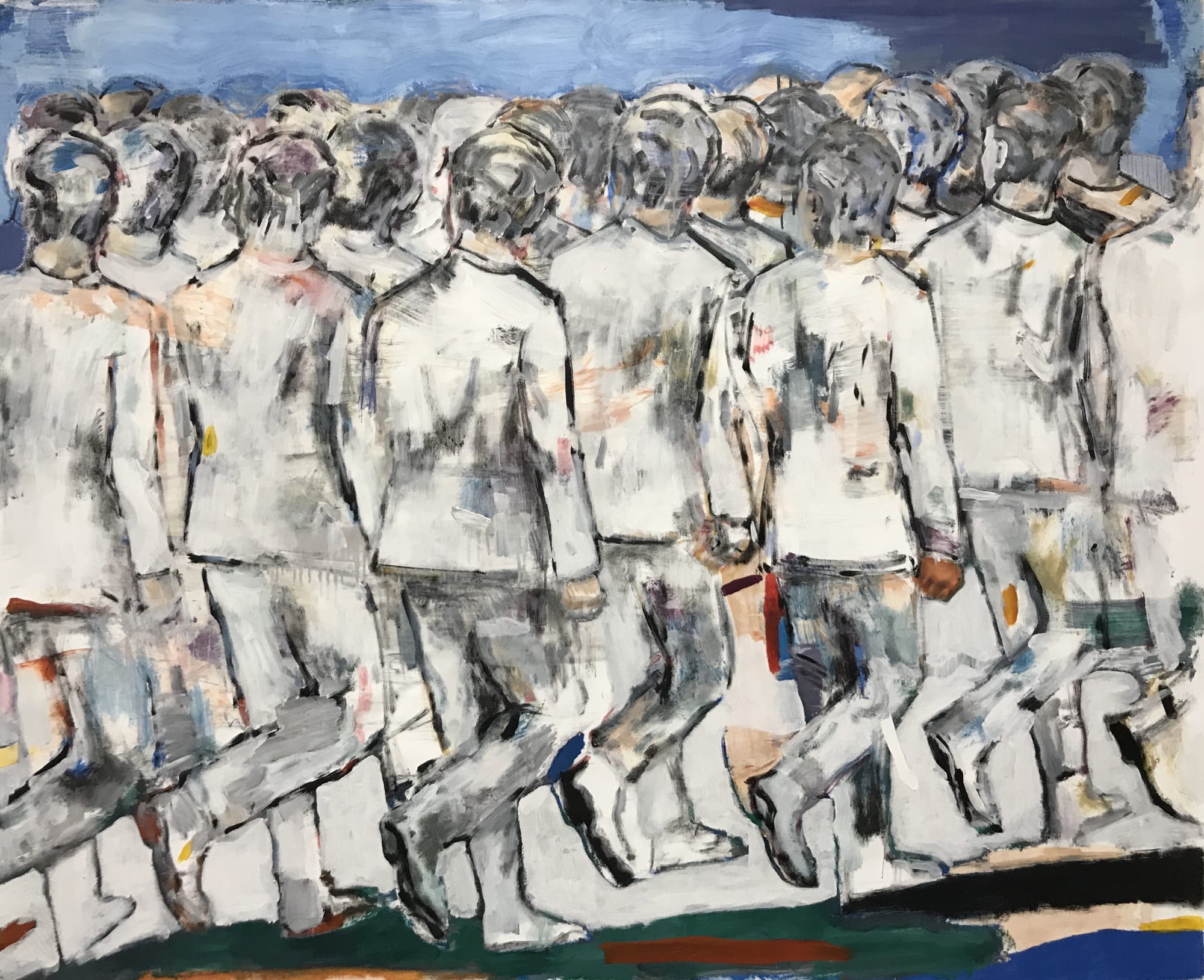 Jacques Vartabedian, Human Pattern 6 , 2020-2021