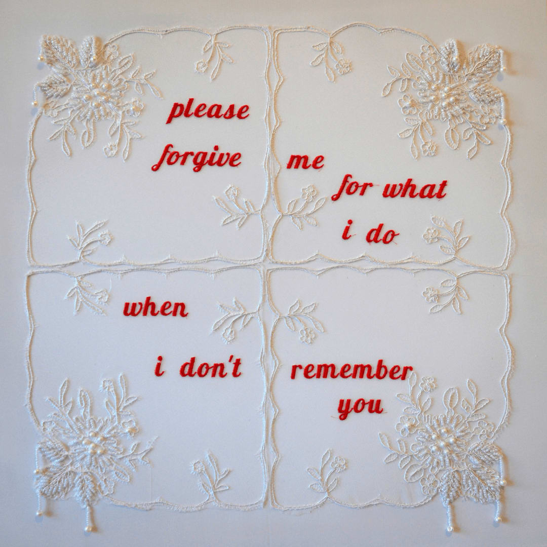 Aidha Badr, PLEASE FORGIVE ME FOR WHAT I DO WHEN I DON'T REMEMBER YOU I, 2024