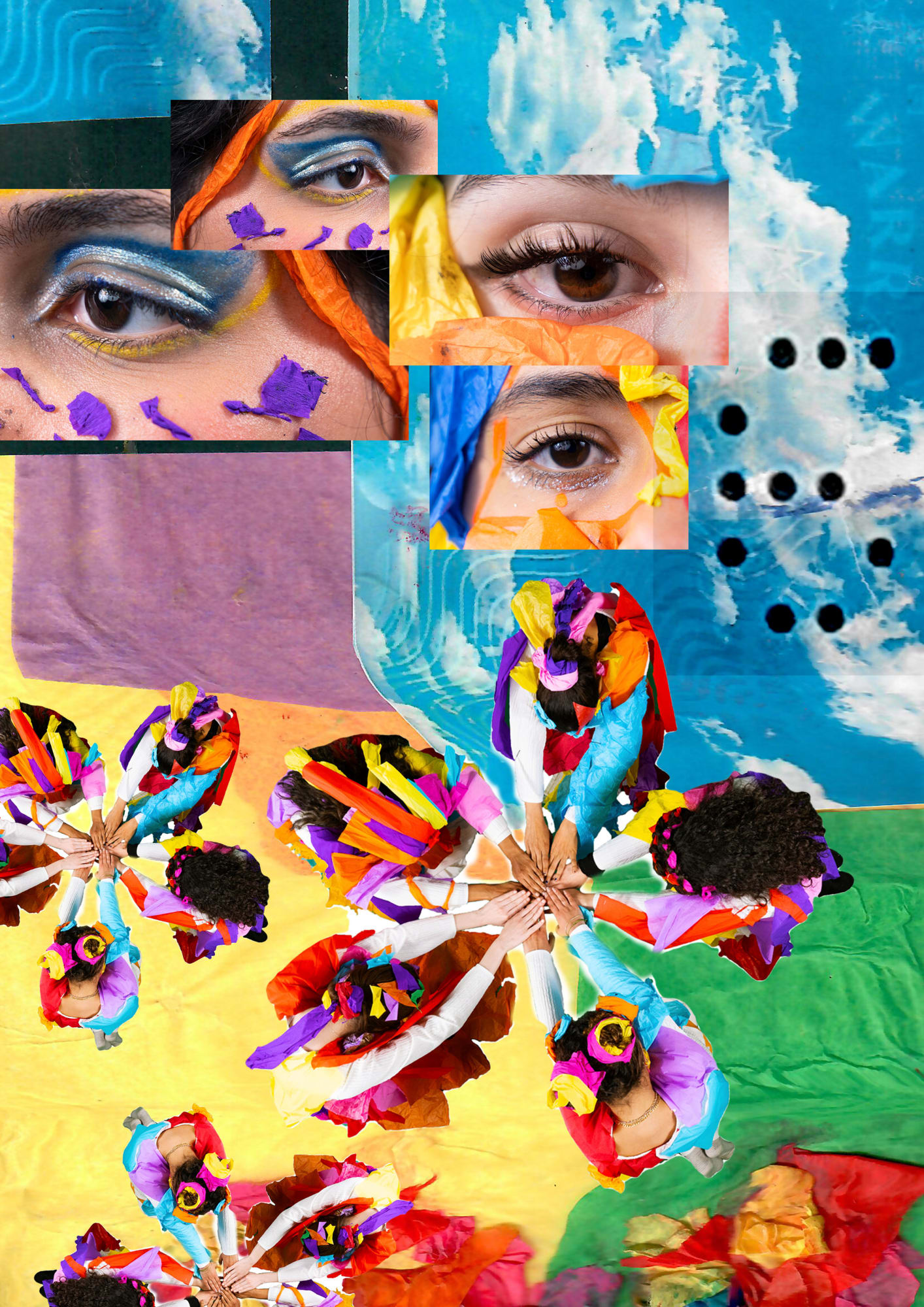 Qamar Abdulmalik, Cut & Paste Dreams #3, 2022