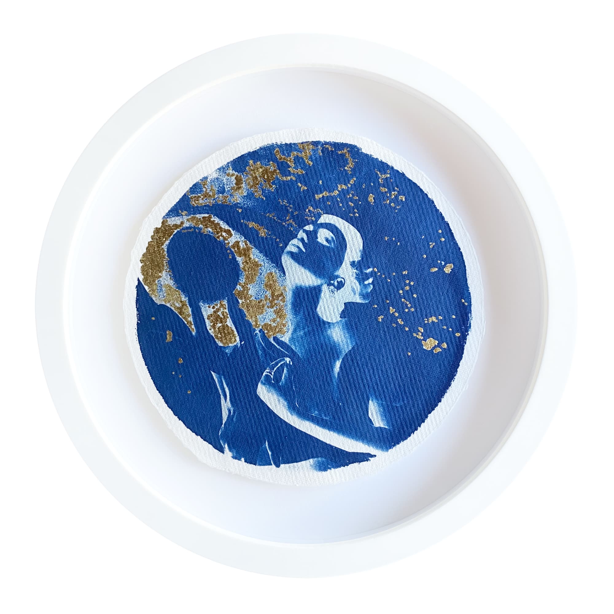 Chloe McCarrick, Hypatia's Celestial Studies In Gold II , 2021