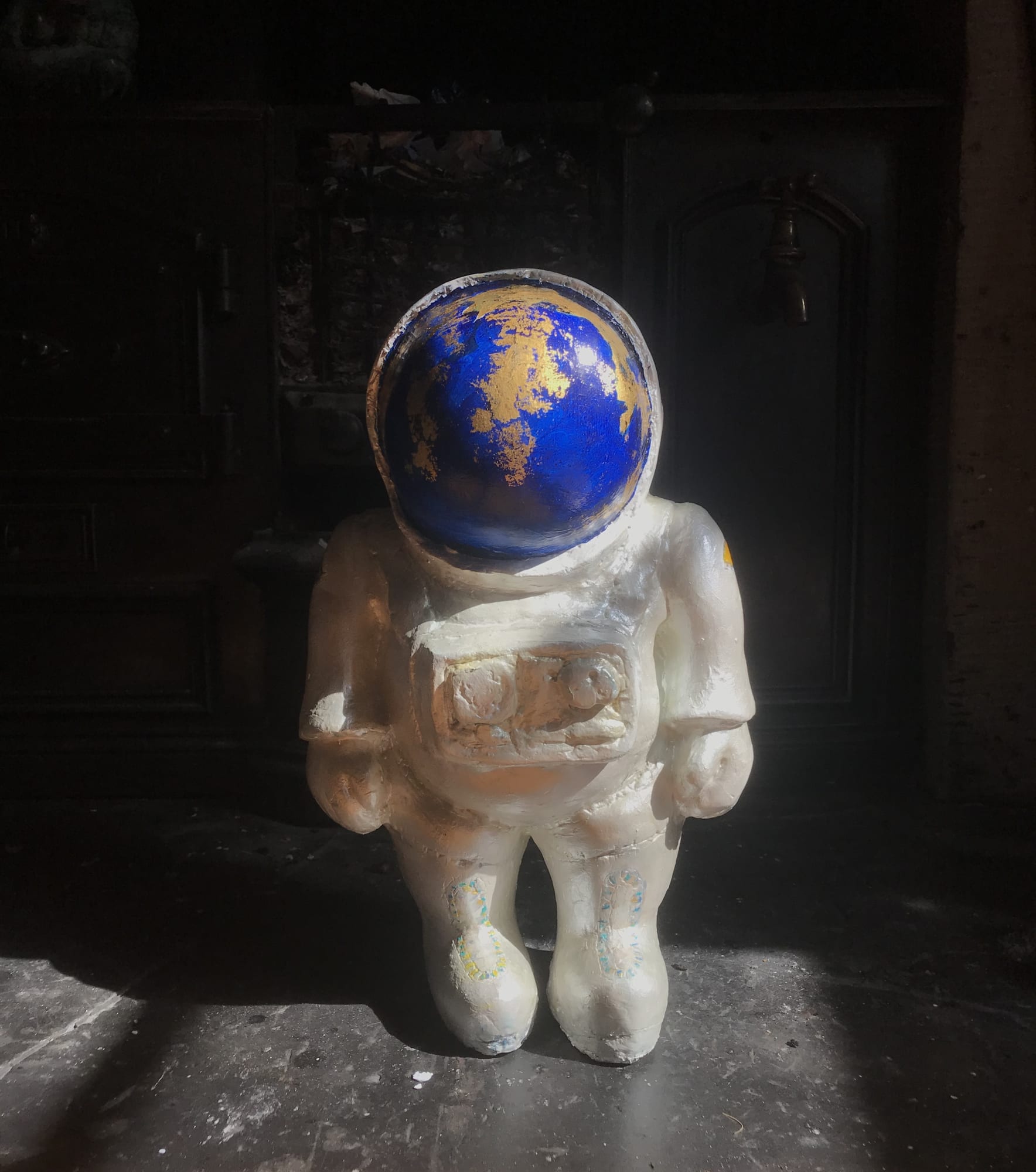 Arran Ross, Astronaut-Jesmonite, 2019