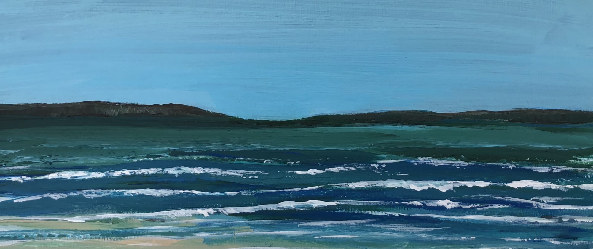 Jo Holdsworth, Evening Beach View I