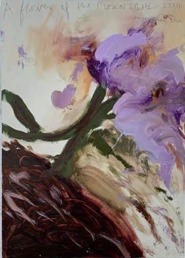 Philip Maltman, A Flower of the mountain LXXII (72), 2022