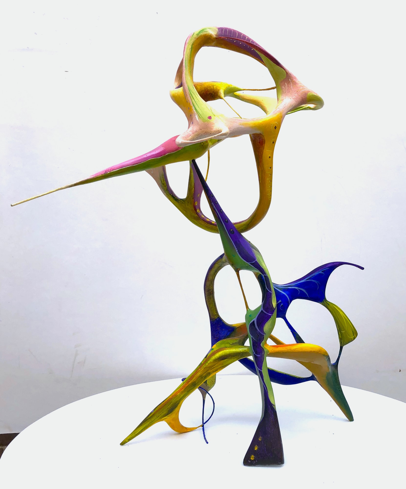 Mark Purllant, Oil Painting in Sculpture 4.1, 2020