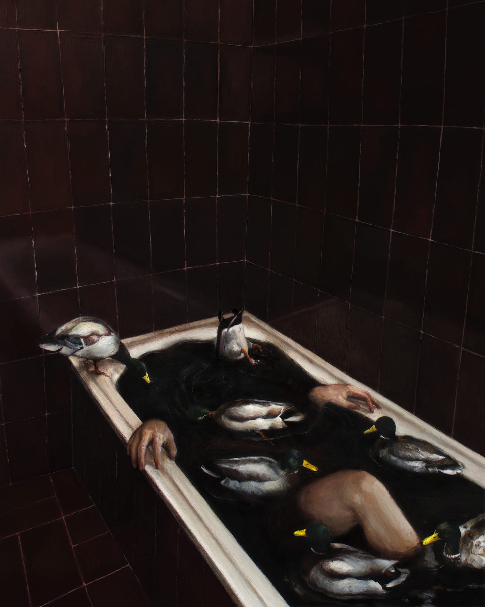 Julia Silvester, Bathing, 2020