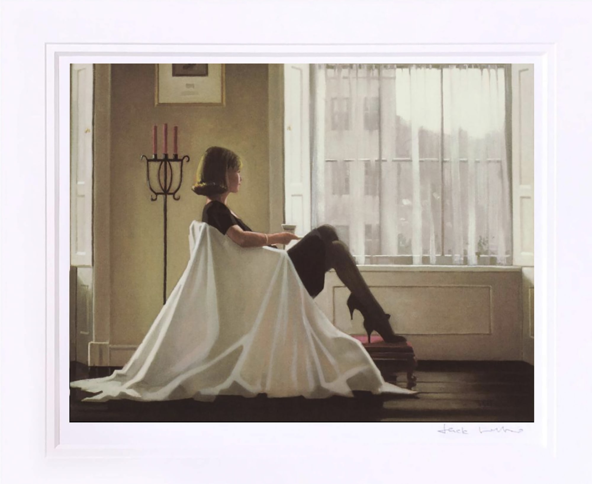Jack Vettriano OBE, In Thoughts of You (Small Format