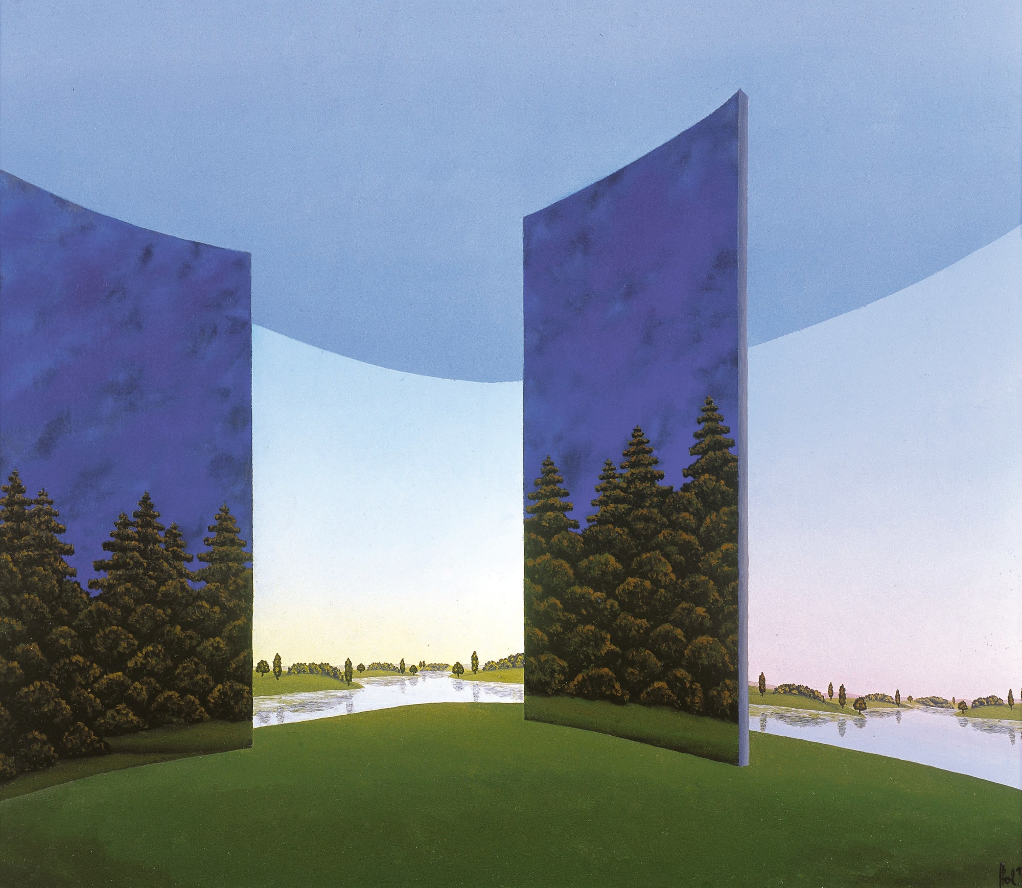Franz Politzer, Der geteilte See, 2013