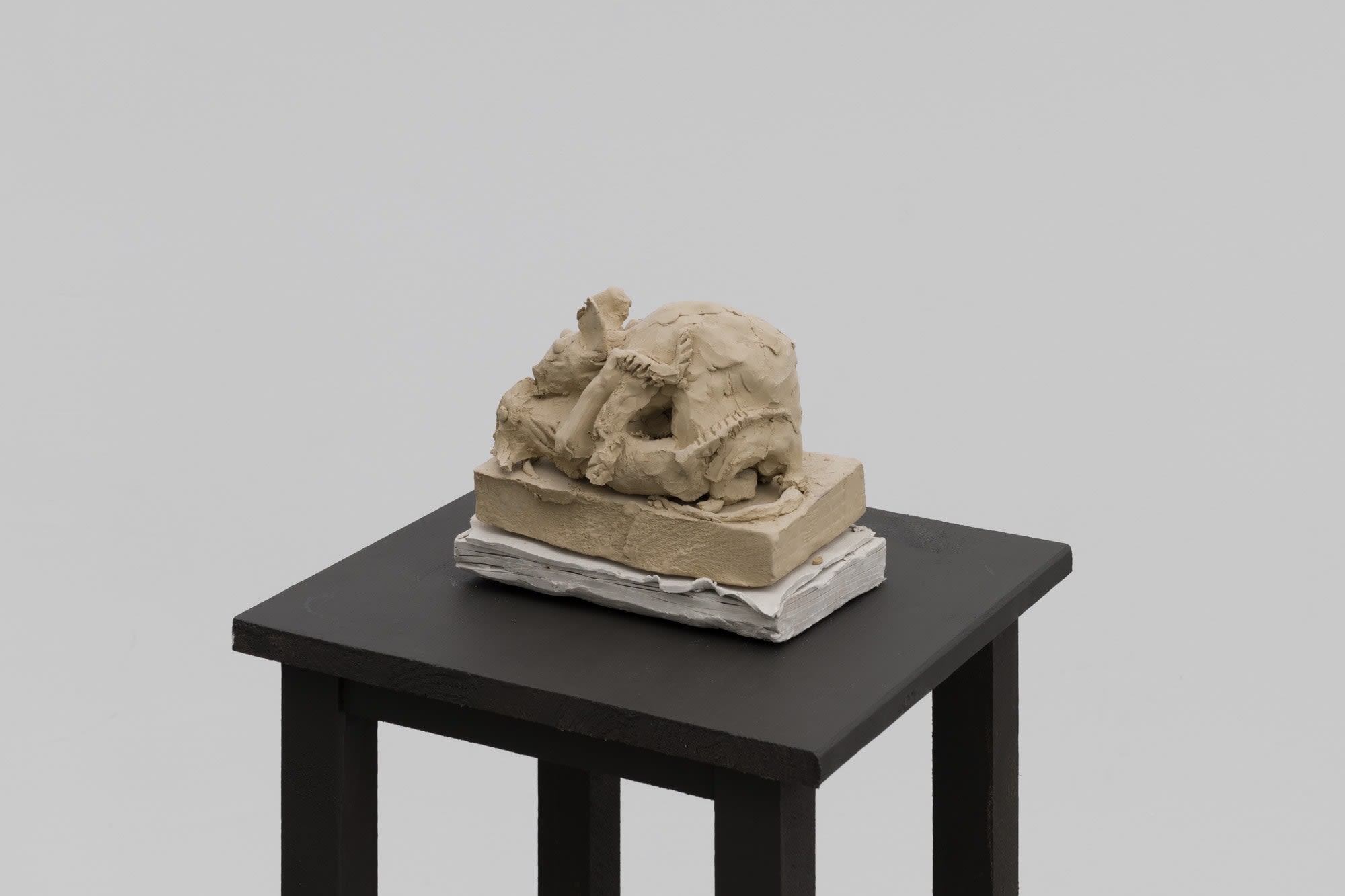 Pedro Paiva, Pisa-papéis (momento íntimo entre um rato e um grilo), 2024