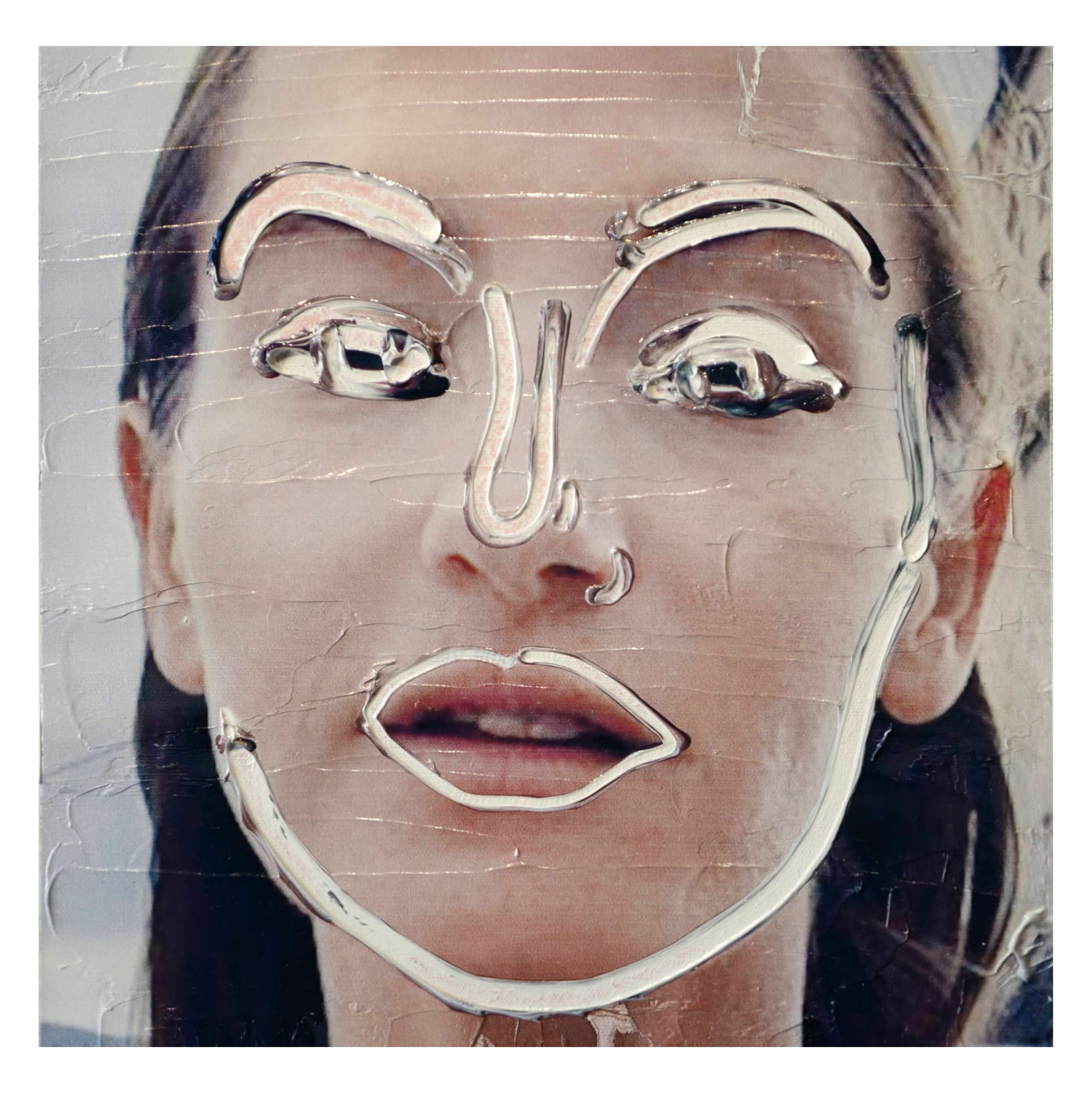 Gretchen Andrew, Zurich Selfie Facetune Portrait, 1.1, 2024