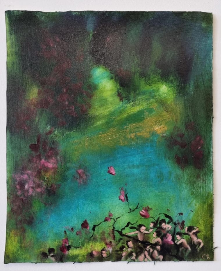 Chris Rivers, Study for Vortex I, 2023