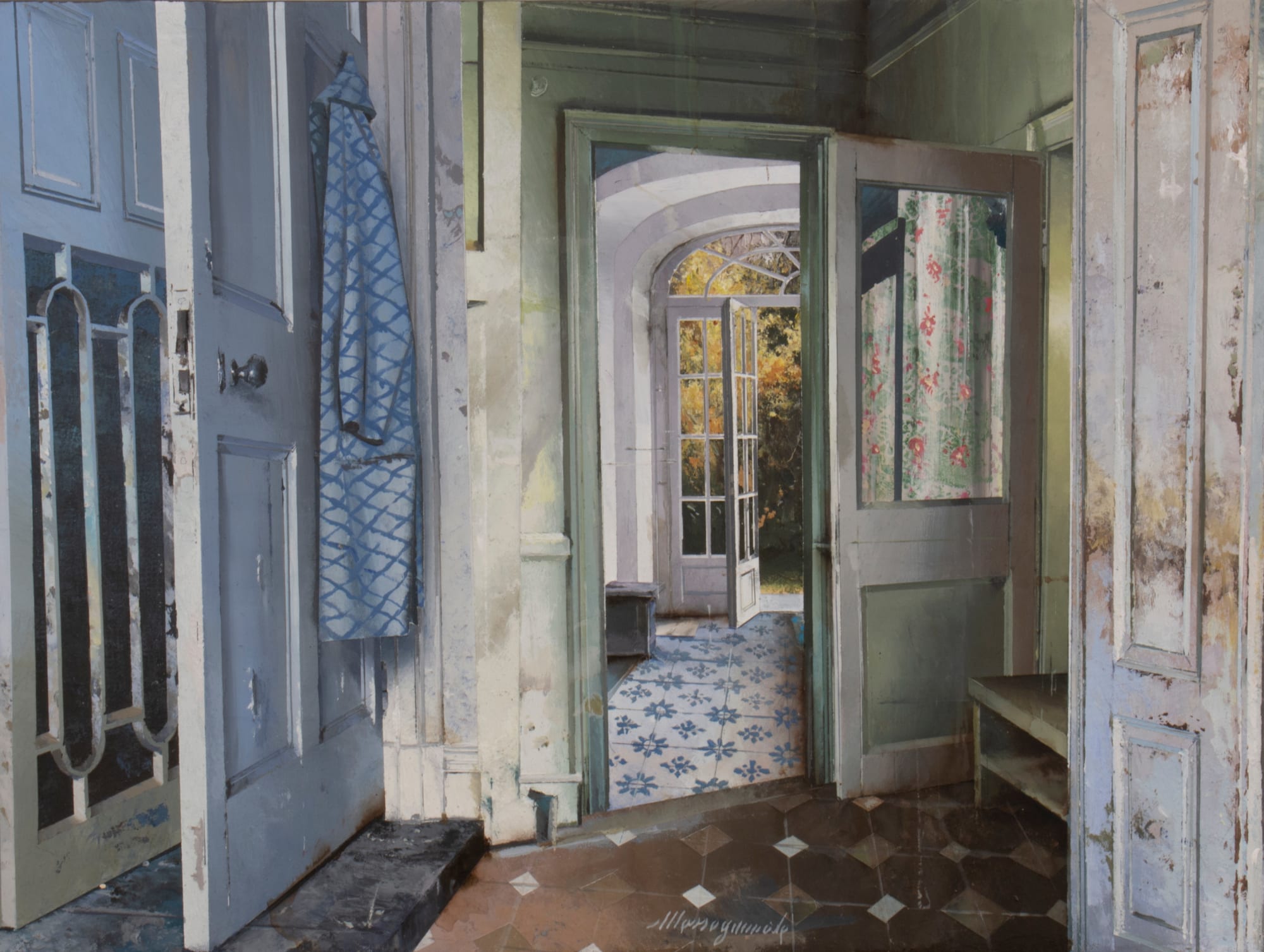 Matteo Massagrande, Tenda a Fiori, 2022