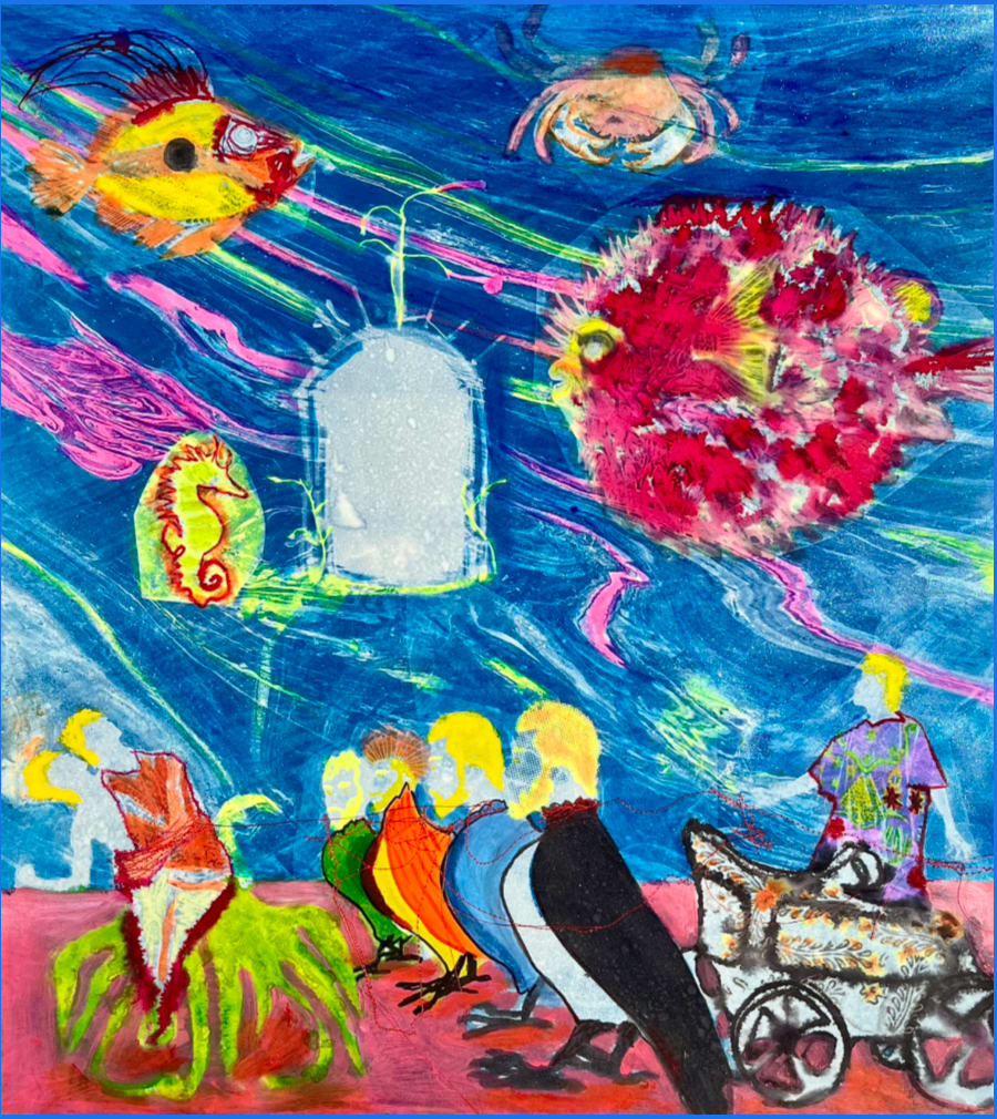 Ivan Forde, 9 Views Of The Gateway To The Sea Above Heaven #1 (touch of water), 2025