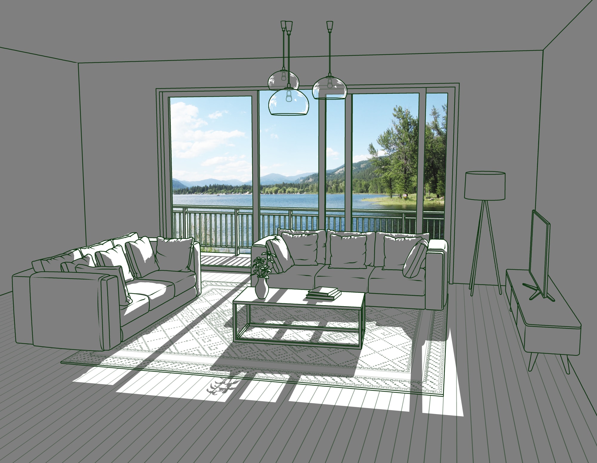 Hwang Seontae, The Space with Sunshine VI, 2023