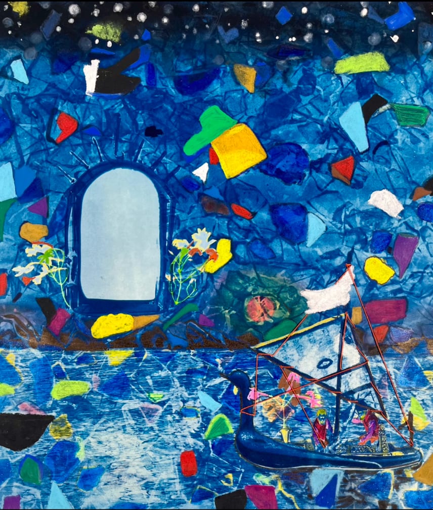 Ivan Forde, 9 Views Of The Gateway To The Sea Above Heaven #9 (gemmail), 2025