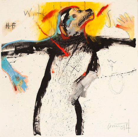 Rick Bartow, Harry for Coyote, 2014