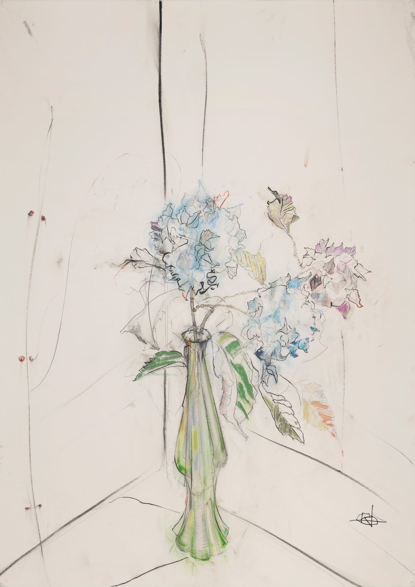 Kris Hargis, Ghost Tree Hydrangeas, 2022