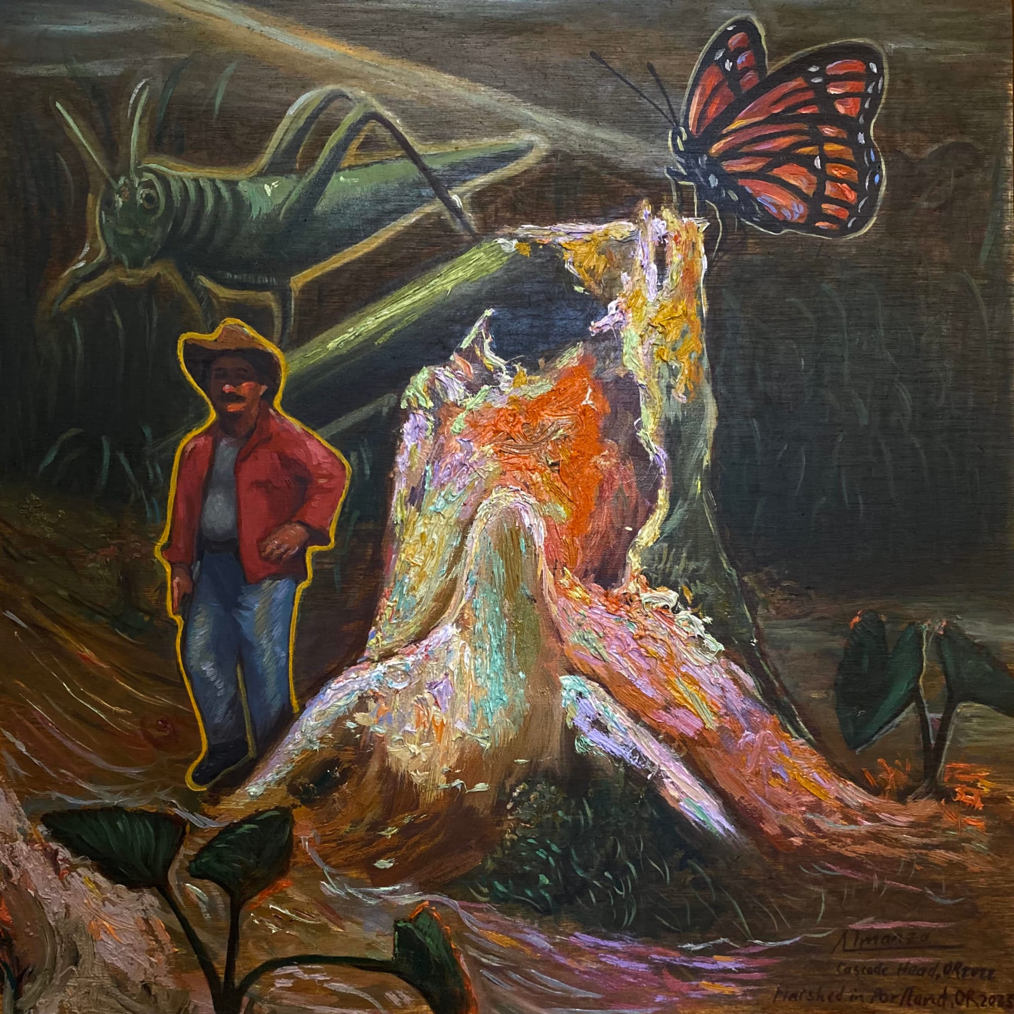 Orlando Almanza, El espíritu de mi abuelo guiándome el camino, 2025