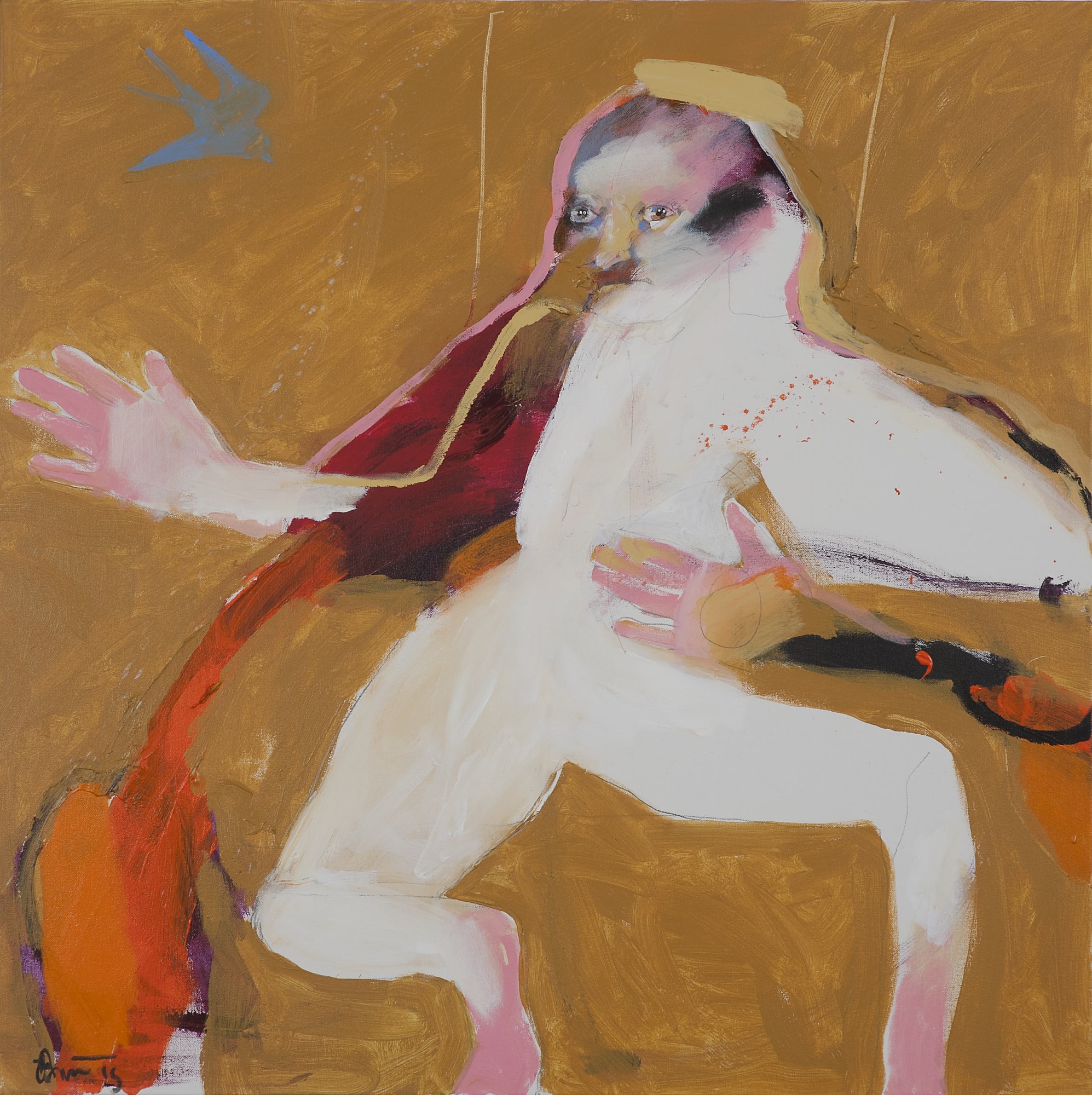 Rick Bartow, Spring Promise/Sparrow, 2015